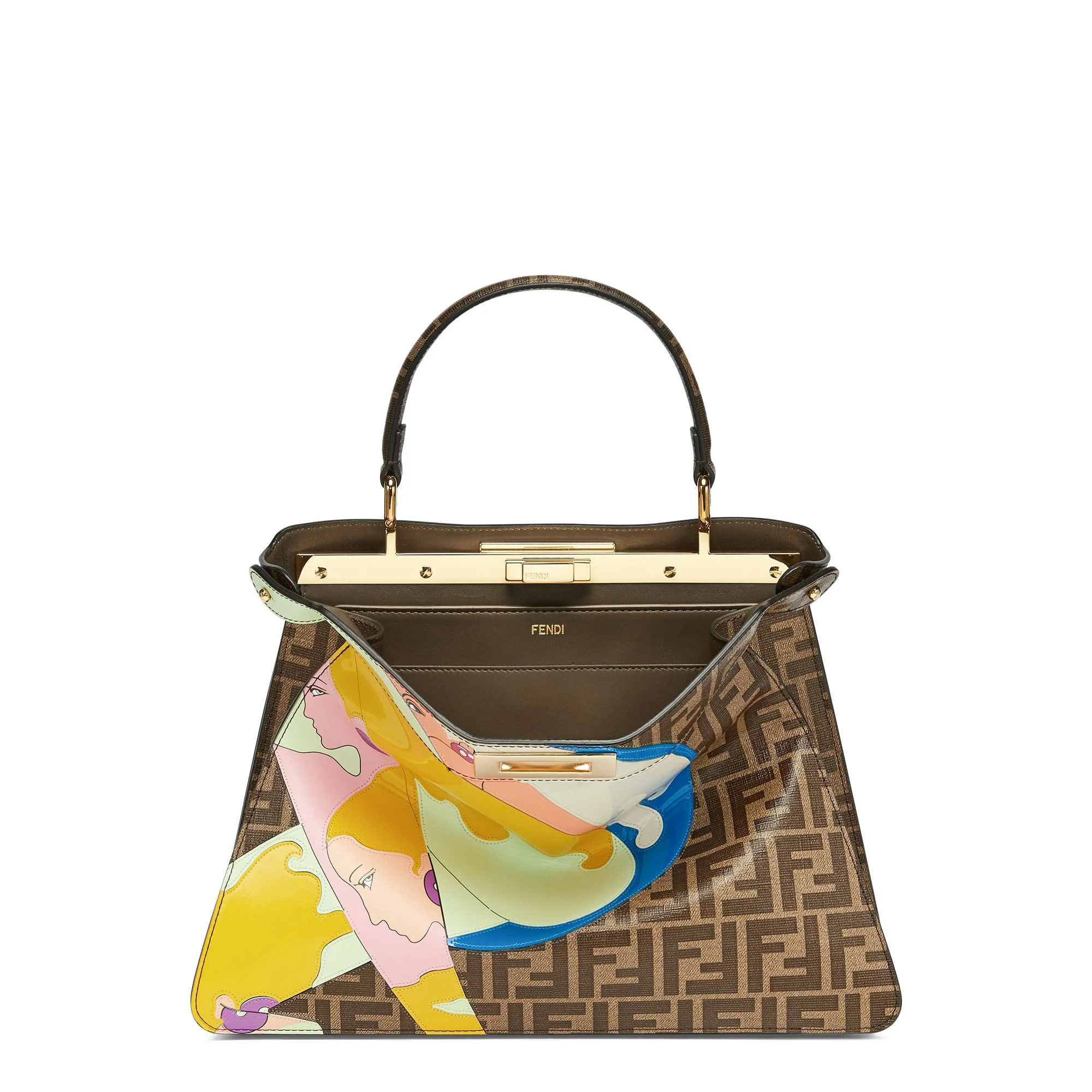 Women's Peekaboo ISeeU Medium - Mogano Panna + Maya + Multicolor + Soft Gold - Image 2