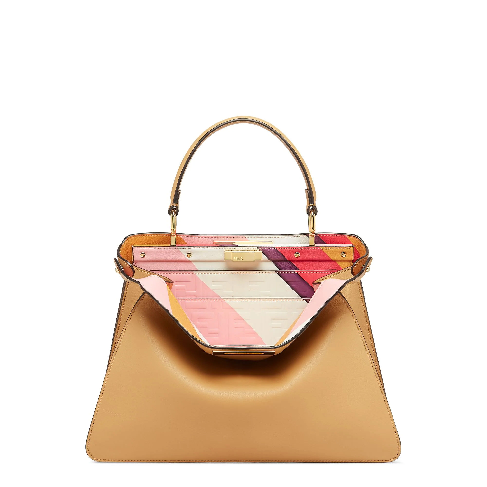 Women's Peekaboo ISeeU Medium - Dark Honey + Multicolor + Soft Gold