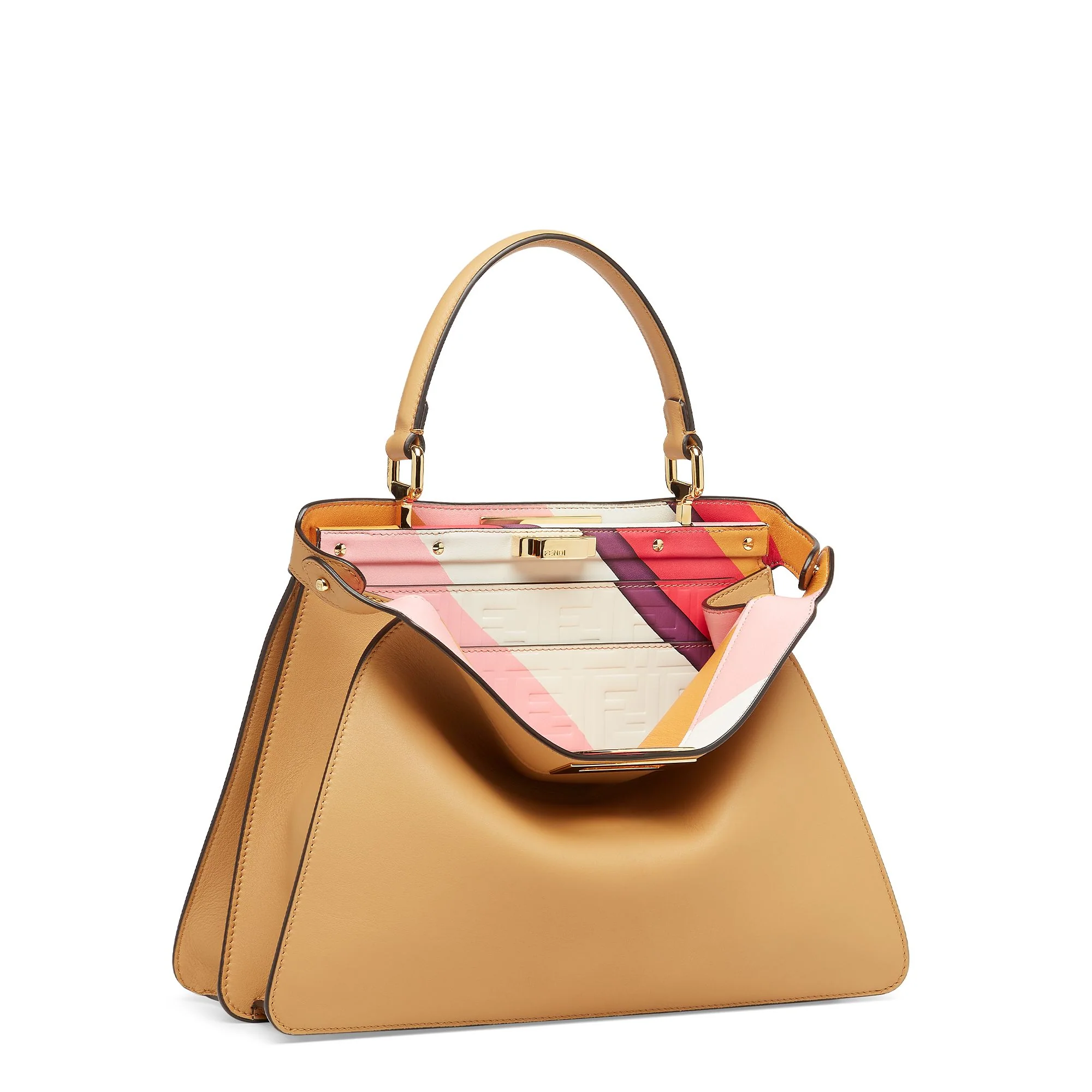 Women's Peekaboo ISeeU Medium - Dark Honey + Multicolor + Soft Gold - Image 4