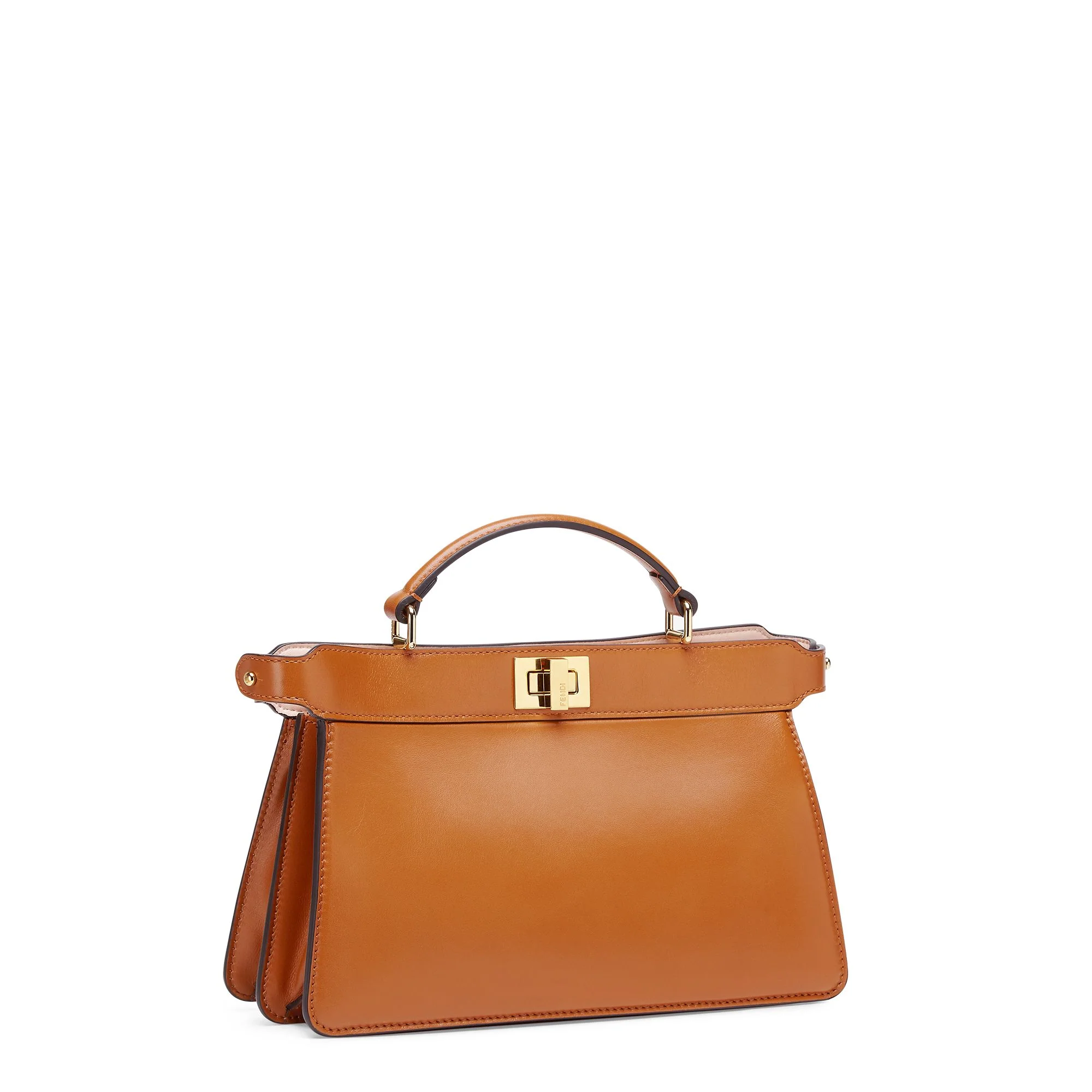 Women's Peekaboo ISeeU East-West - Brandy + Light Rose + Soft Gold - Image 2