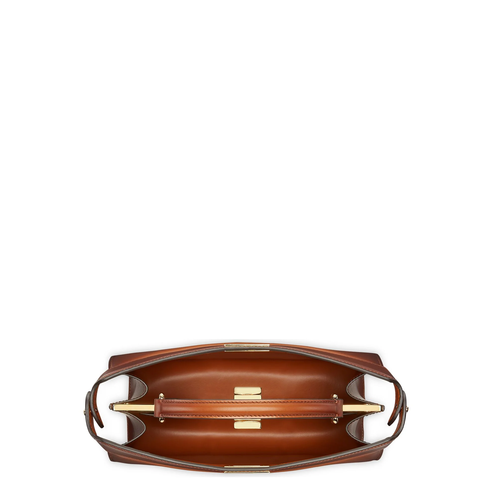 Women's Peekaboo ISeeU East-West - Cuoio + Soft Gold - Image 4