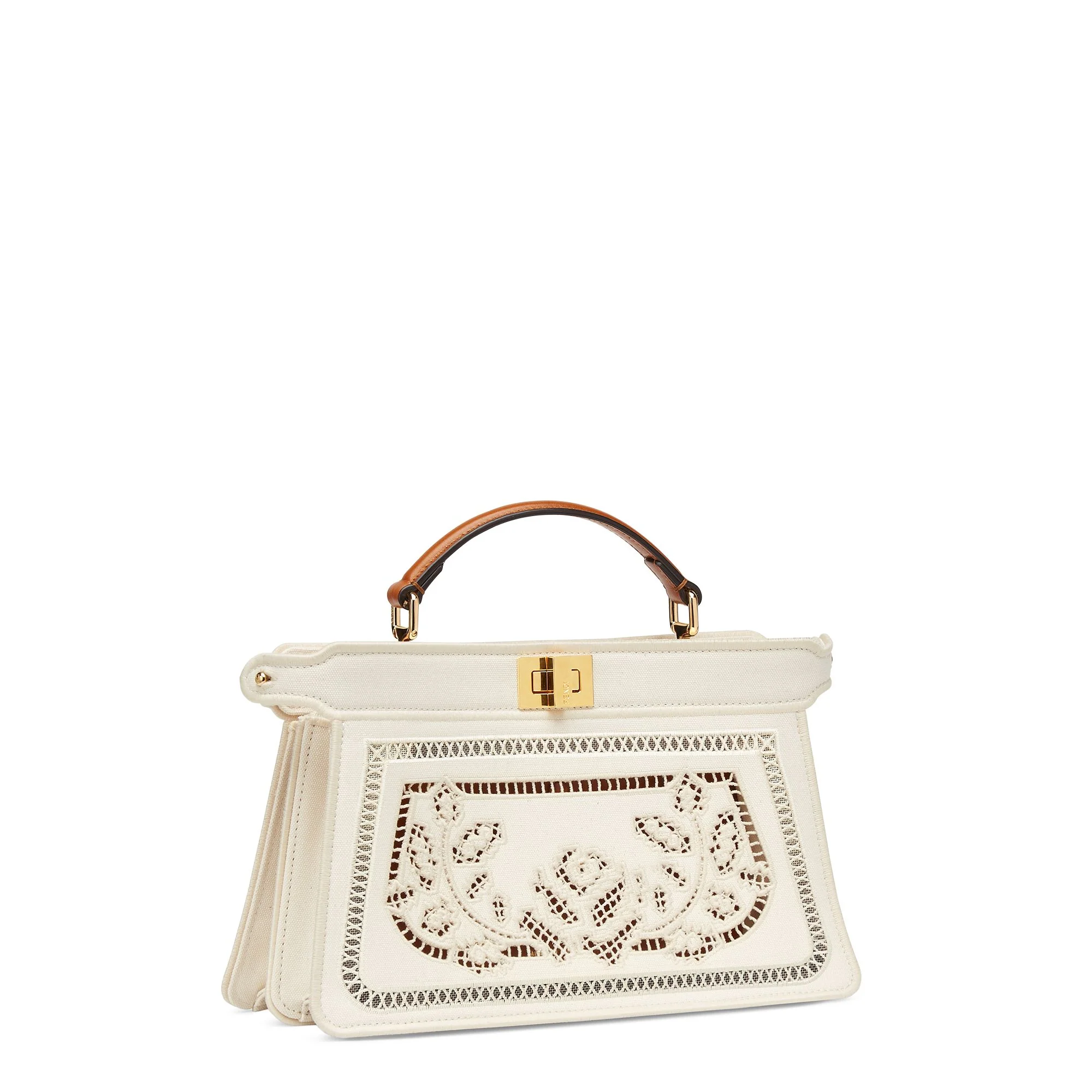 Women's Peekaboo ISeeU East-West - Grezzo + Brandy + Soft Gold - Image 2