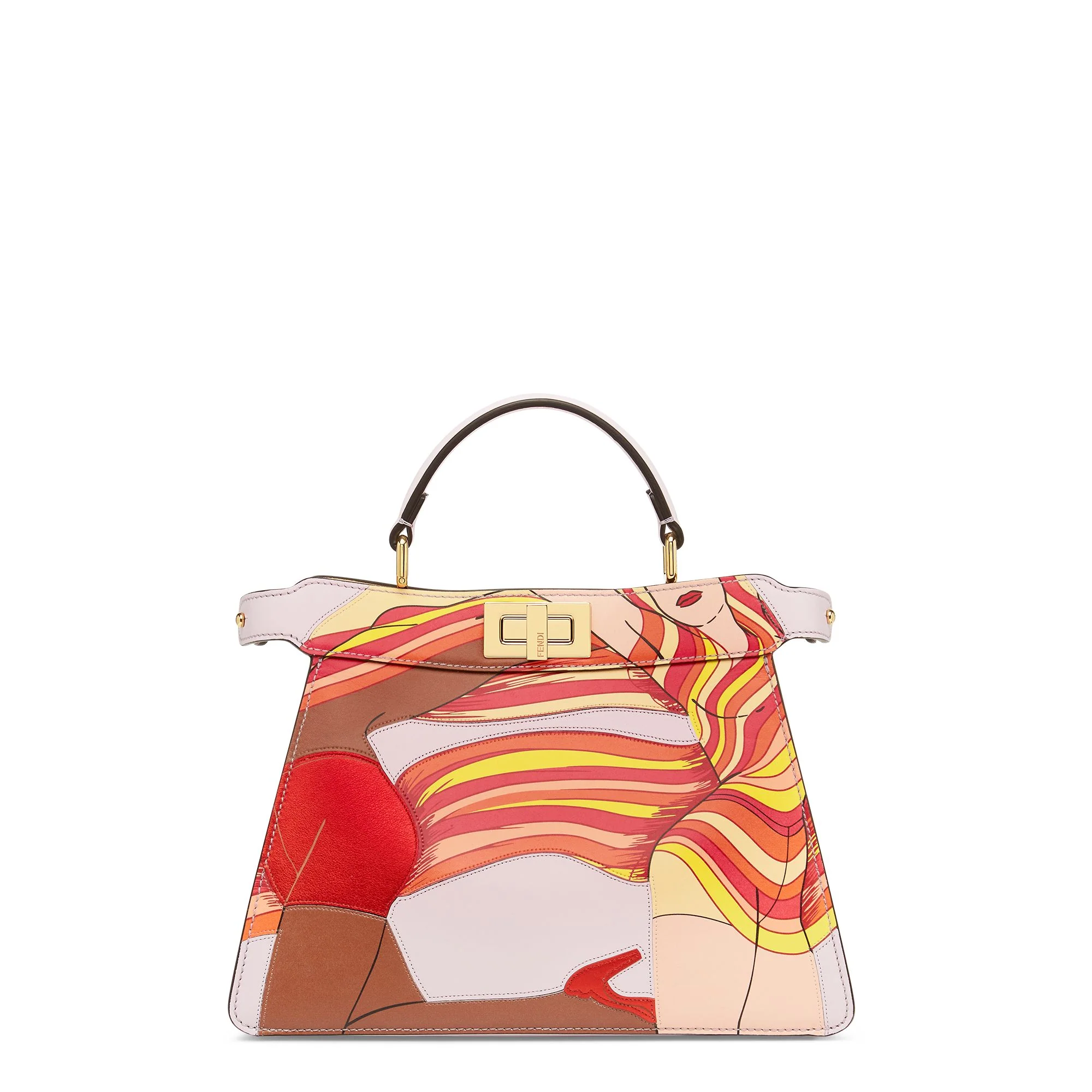 Women's Peekaboo ISeeU Small - Anemone + Multicolor + Soft Gold