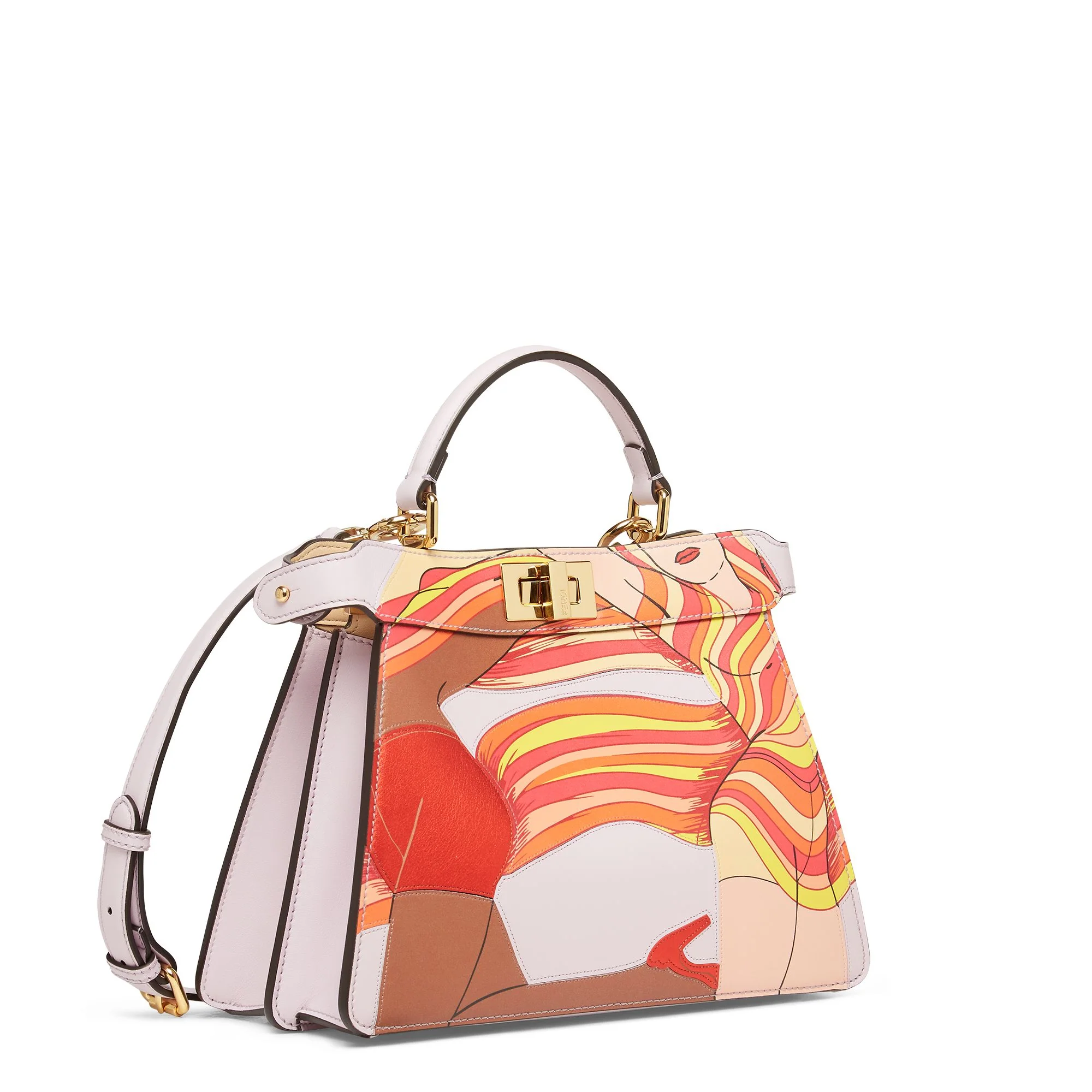 Women's Peekaboo ISeeU Small - Anemone + Multicolor + Soft Gold - Image 2
