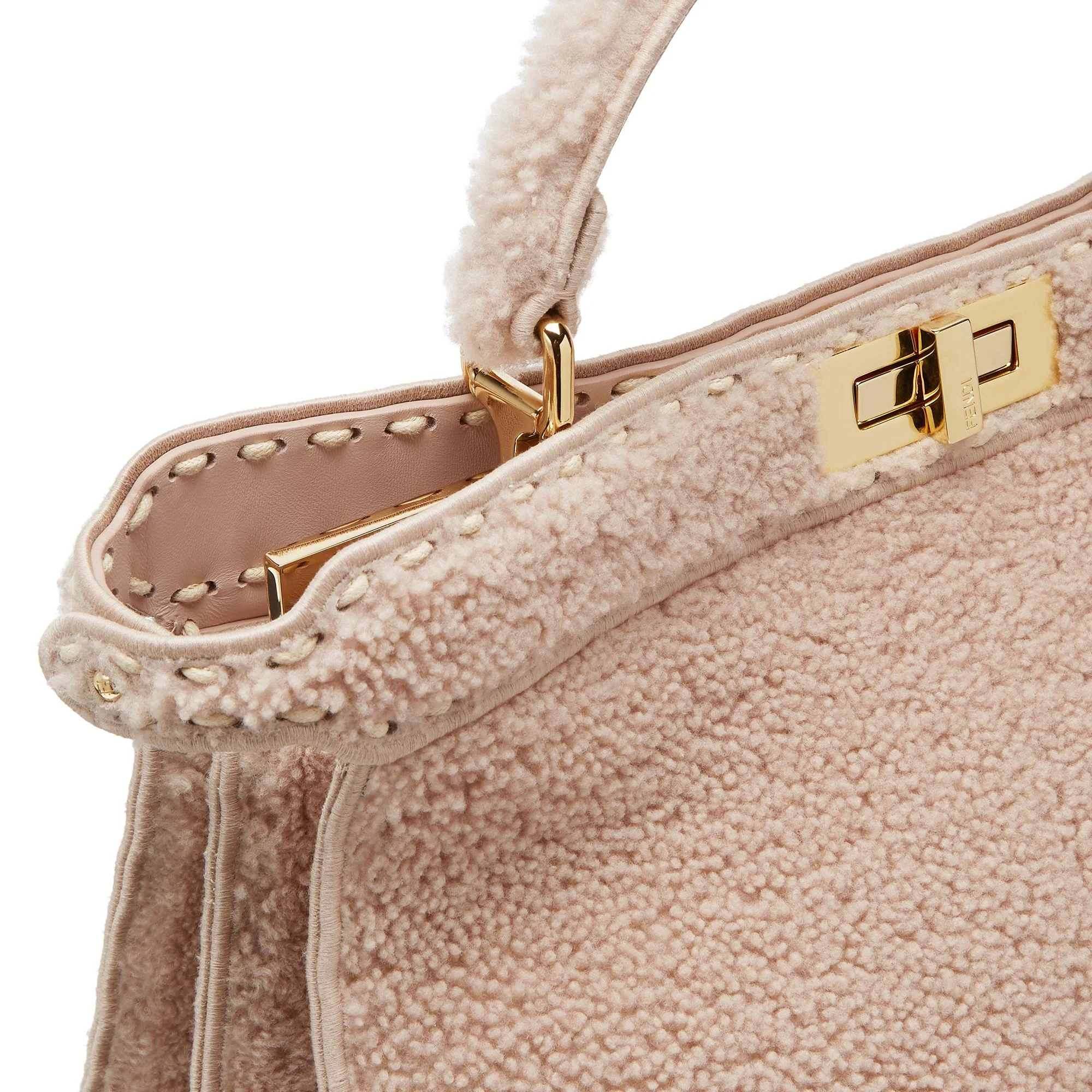Women's Peekaboo ISeeU Large - Pink Plaster + Soft Gold - Image 7
