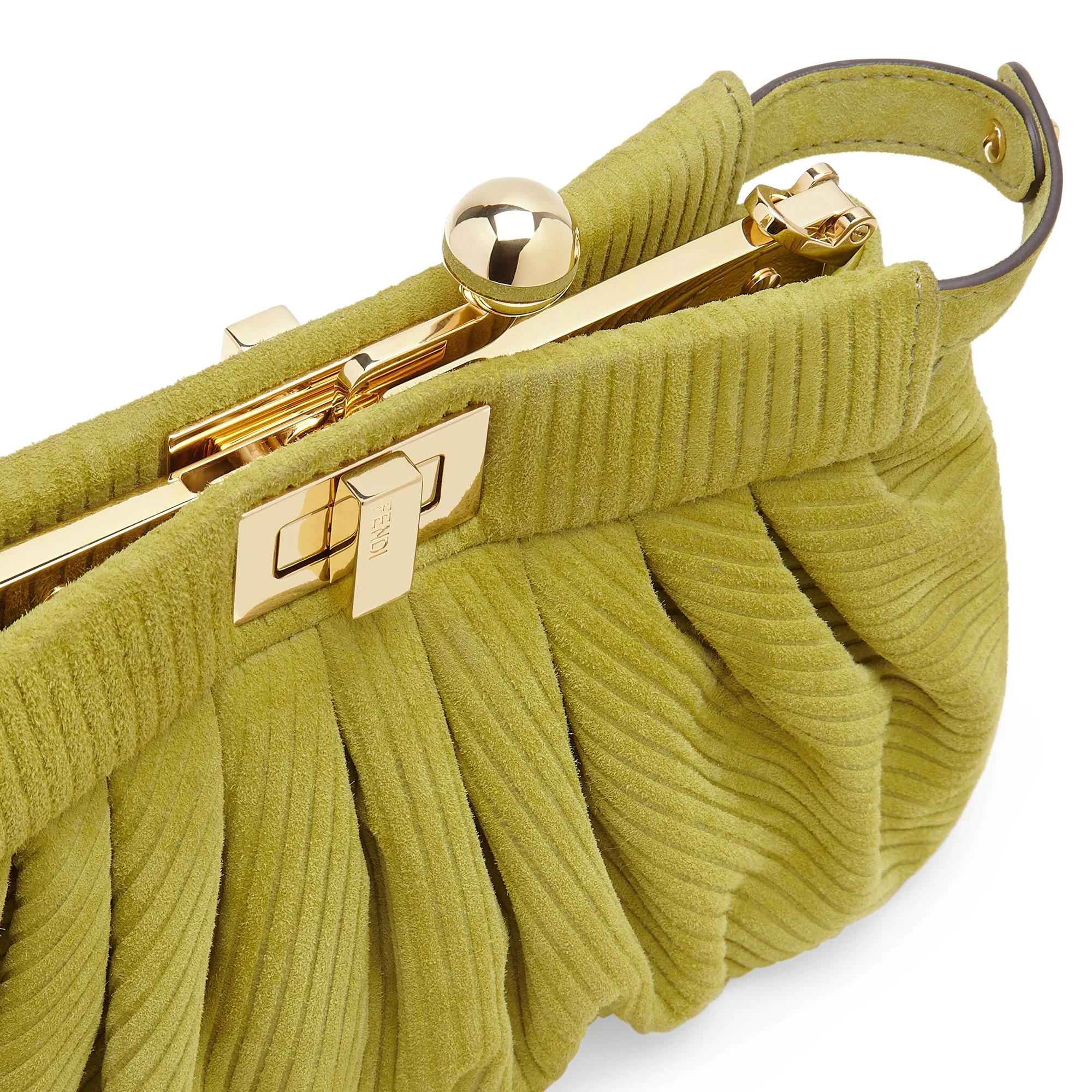 Women's Peekaboo Click Small - Verline Green + Soft Gold - Image 5
