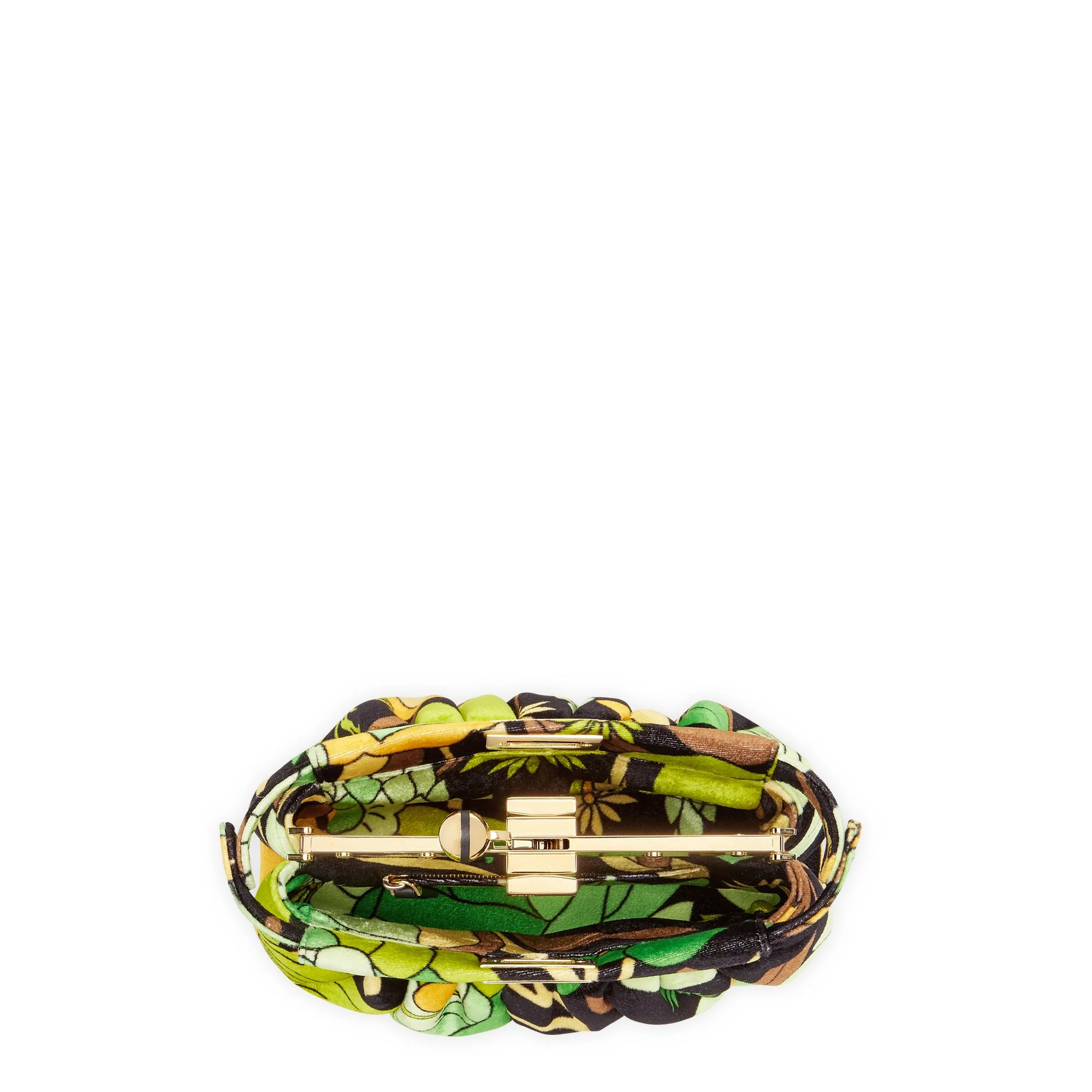 Women's Peekaboo Click Small - Green + Black + Multicolor + Soft Gold - Image 4