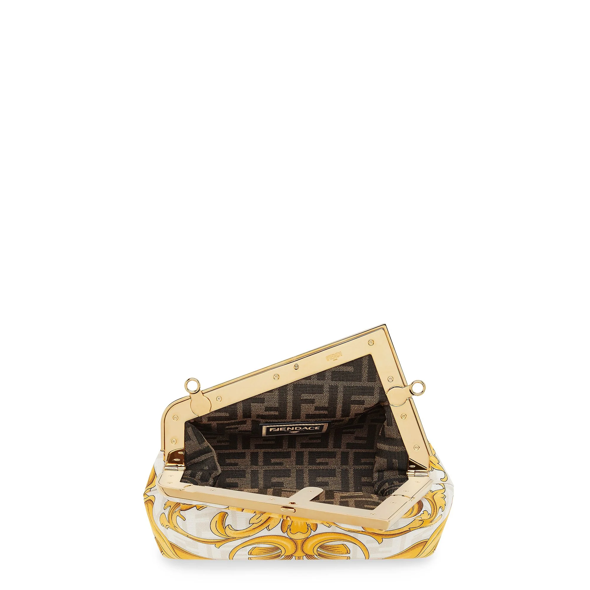 Women's Fendi First Small - White + Gold + Soft Gold - Image 4