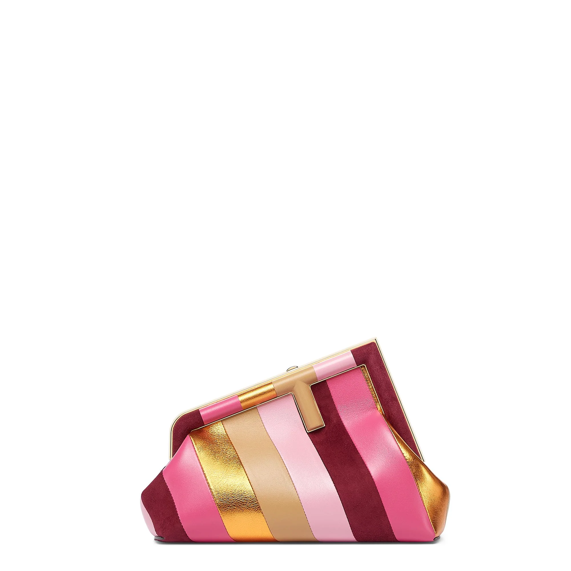 Women's Fendi First Small - Multicolor + Soft Gold