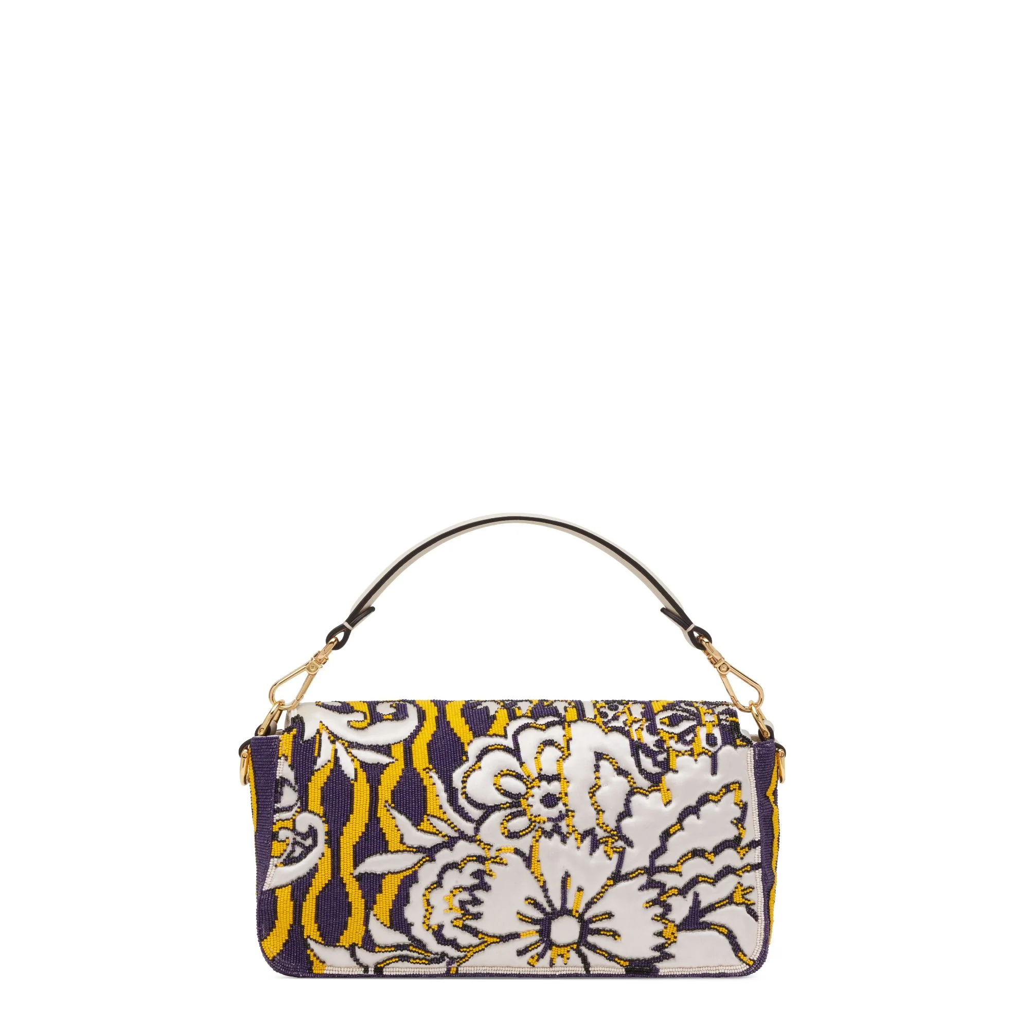 Women's Baguette - Cream + Yellow + Purple + Soft Gold - Image 3