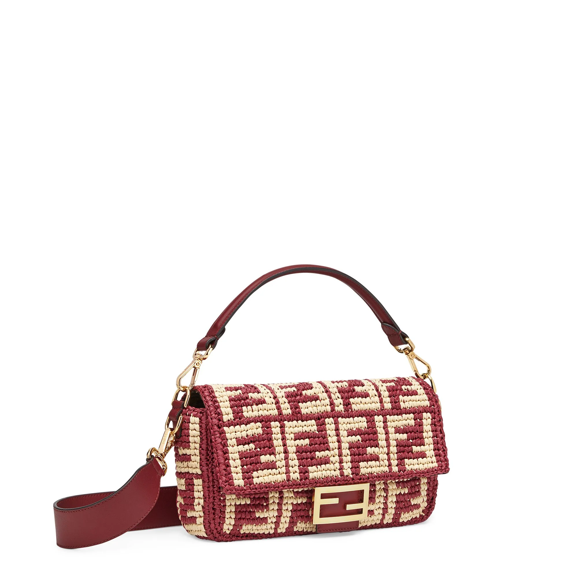 Women's Baguette - Barolo + Natural + Soft Gold - Image 2