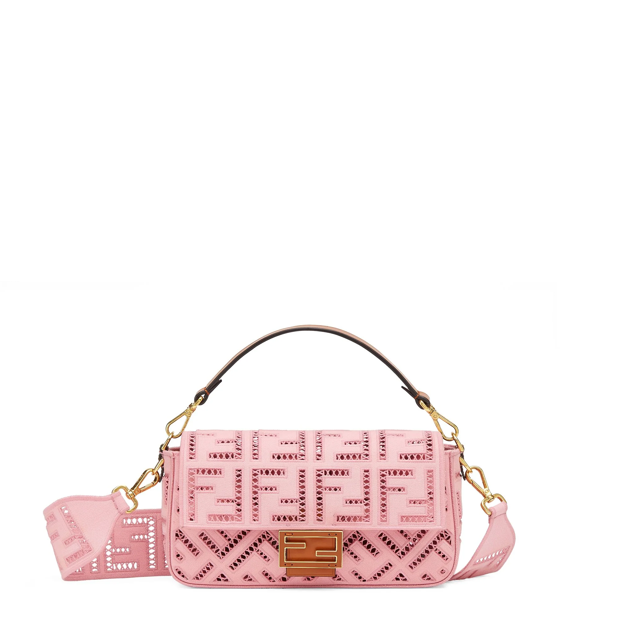 Women's Baguette - Ciclamine + Cuoio + Vibrato Gold