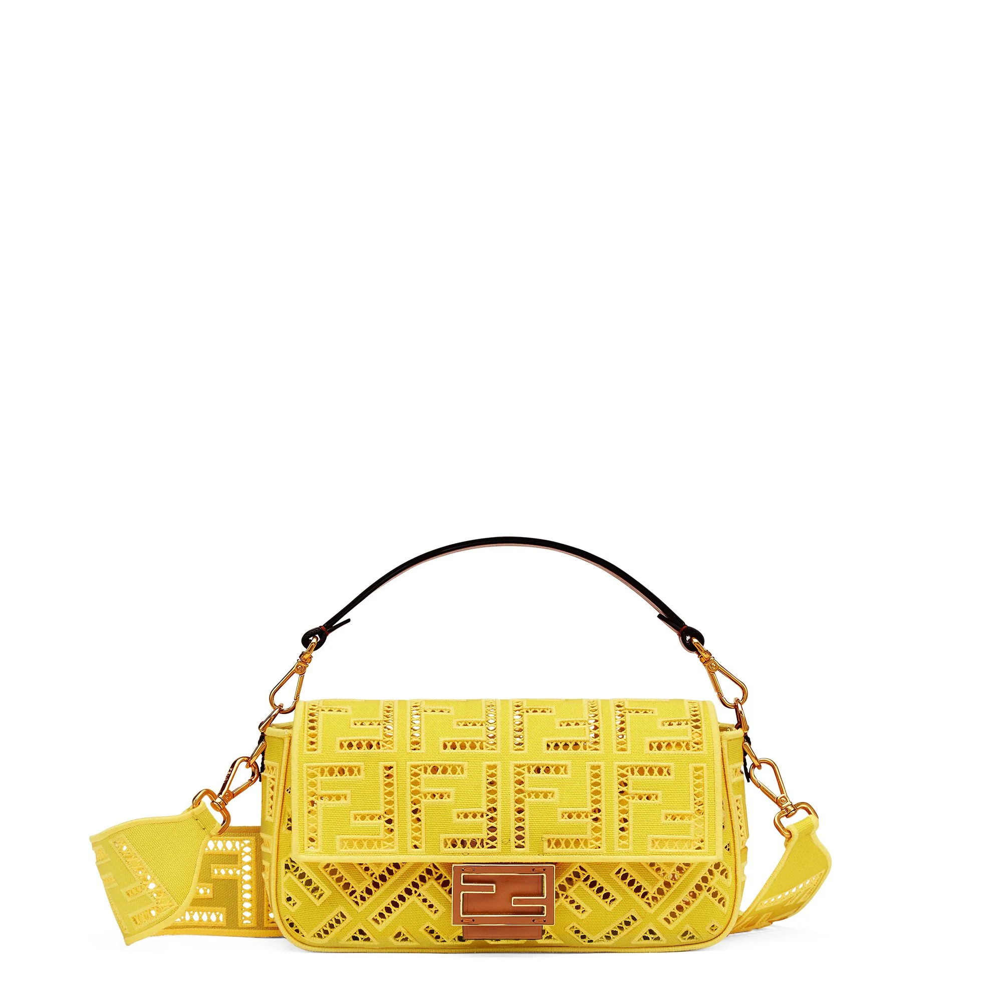 Women's Baguette - Lemon + Cuoio + Vibrato Gold