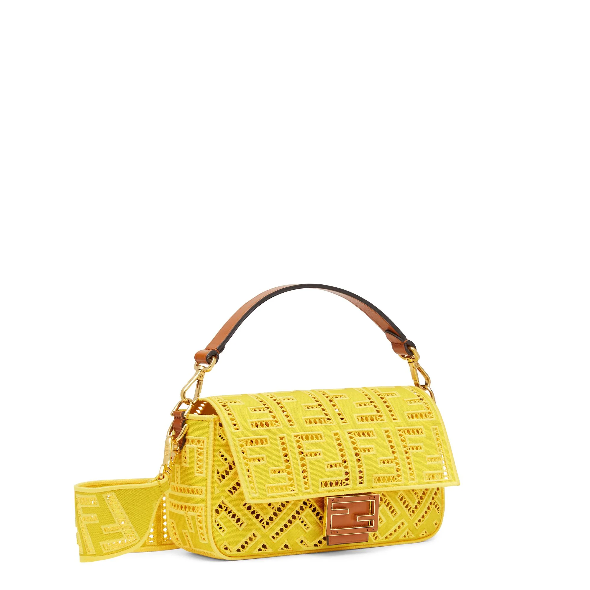 Women's Baguette - Lemon + Cuoio + Vibrato Gold - Image 2
