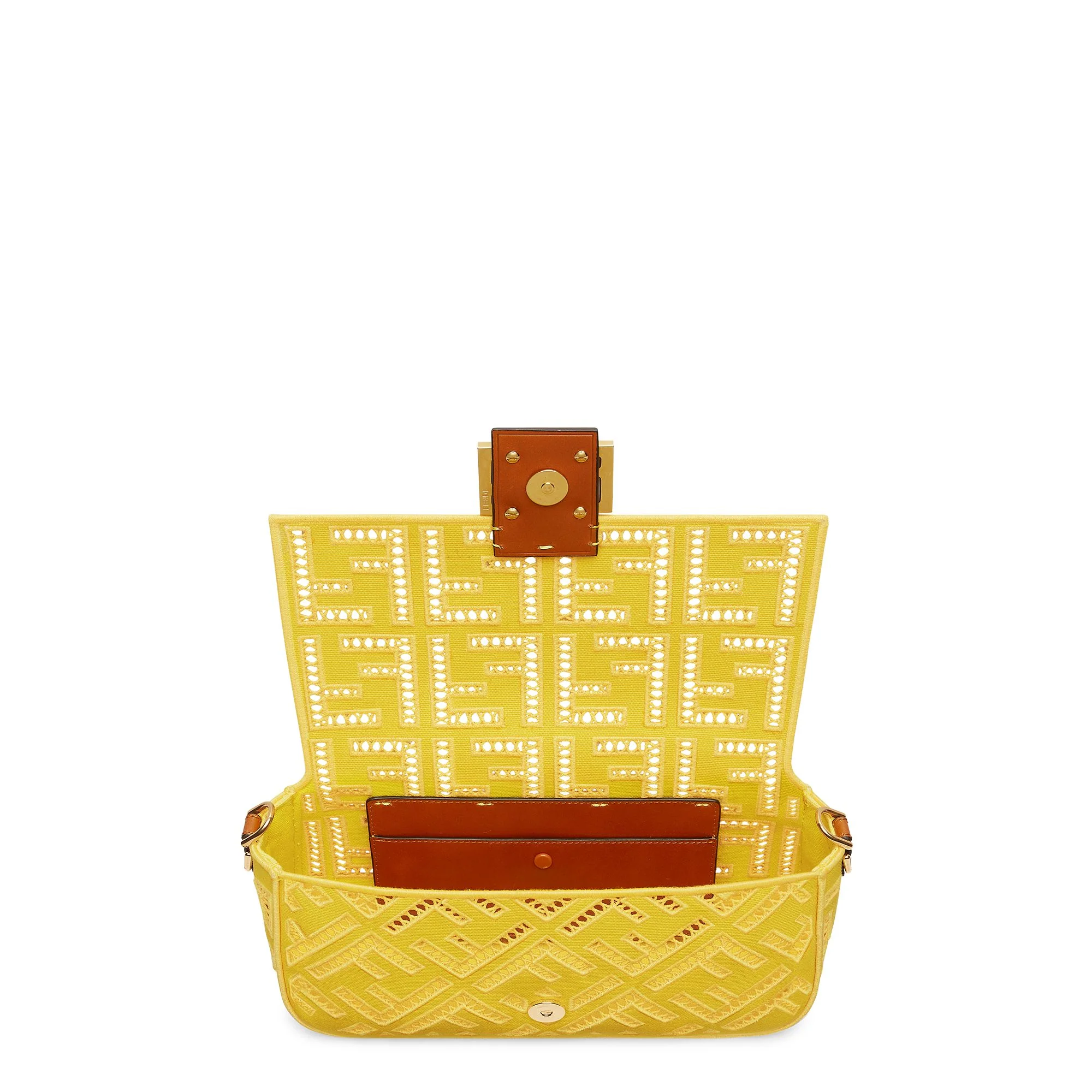 Women's Baguette - Lemon + Cuoio + Vibrato Gold - Image 4