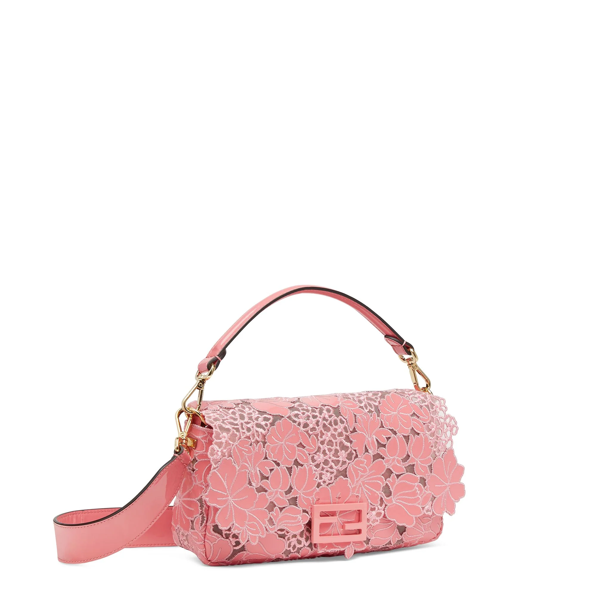 Women's Baguette - Fluo Pink + Soft Gold - Image 2