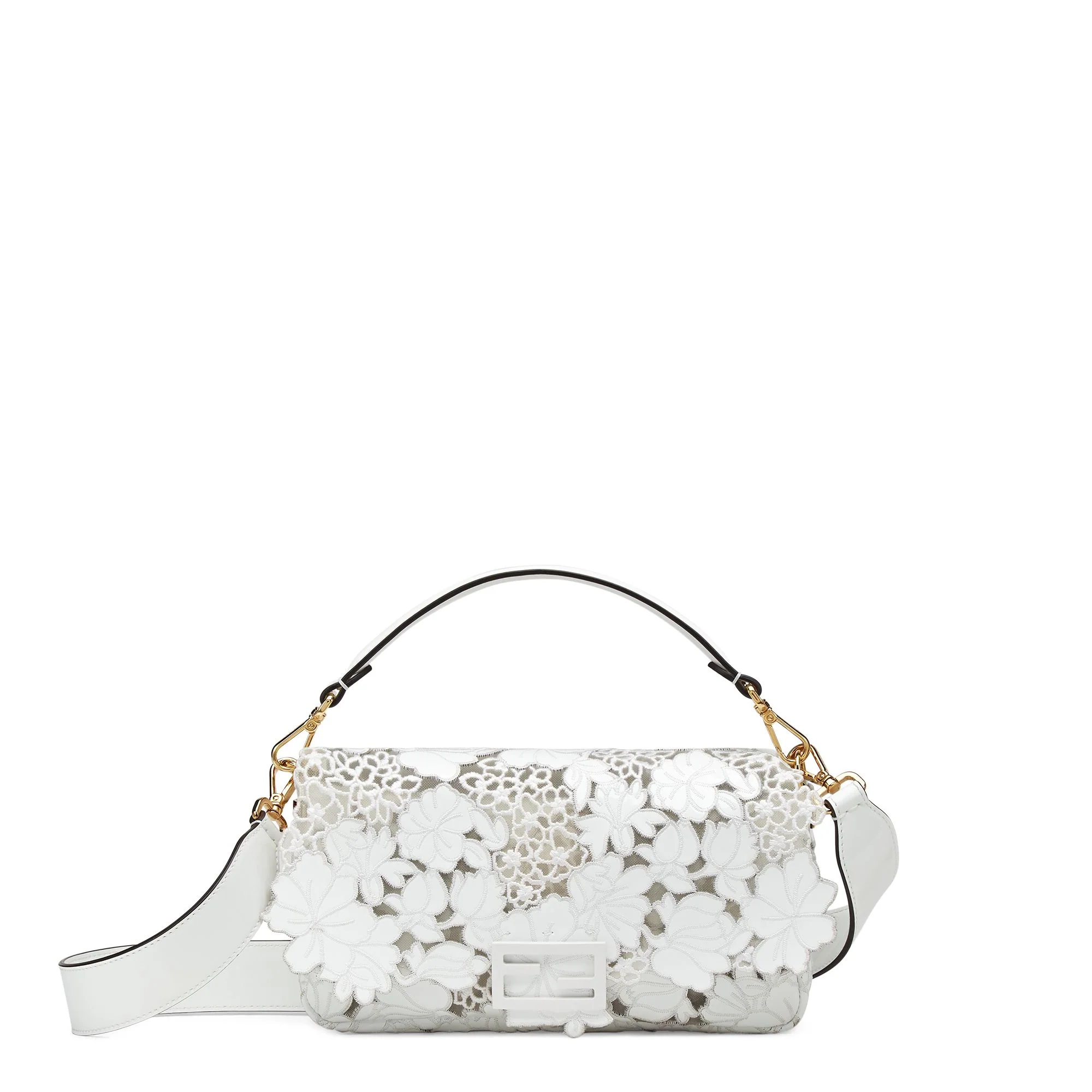 Women's Baguette - White + Soft Gold