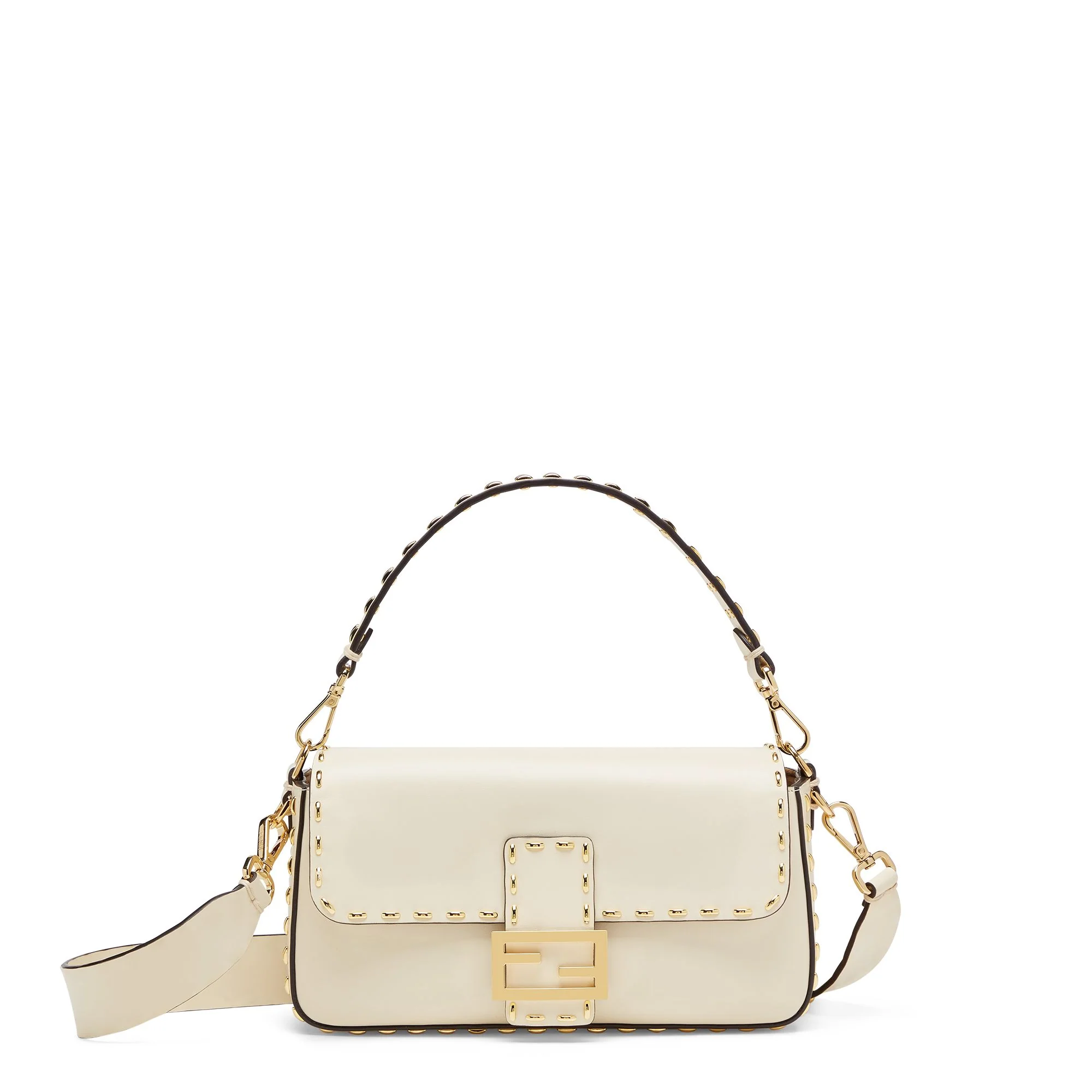 Women's Baguette - Parchment + Soft Gold
