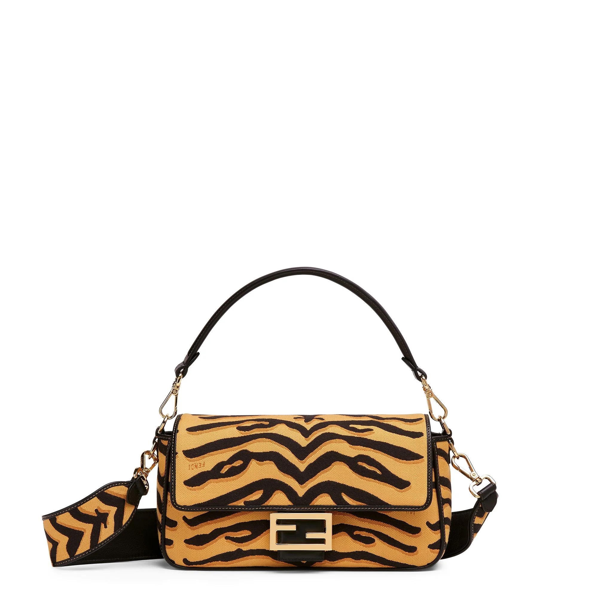 Women's Baguette - Black + Ginger Bread + Soft Gold
