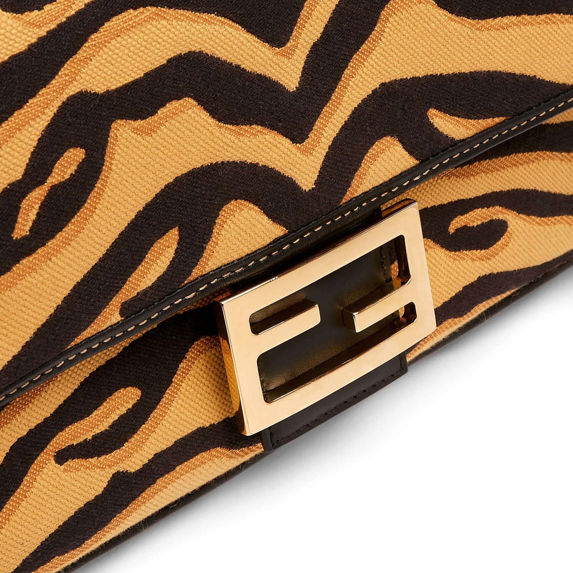 Women's Baguette - Black + Ginger Bread + Soft Gold - Image 5