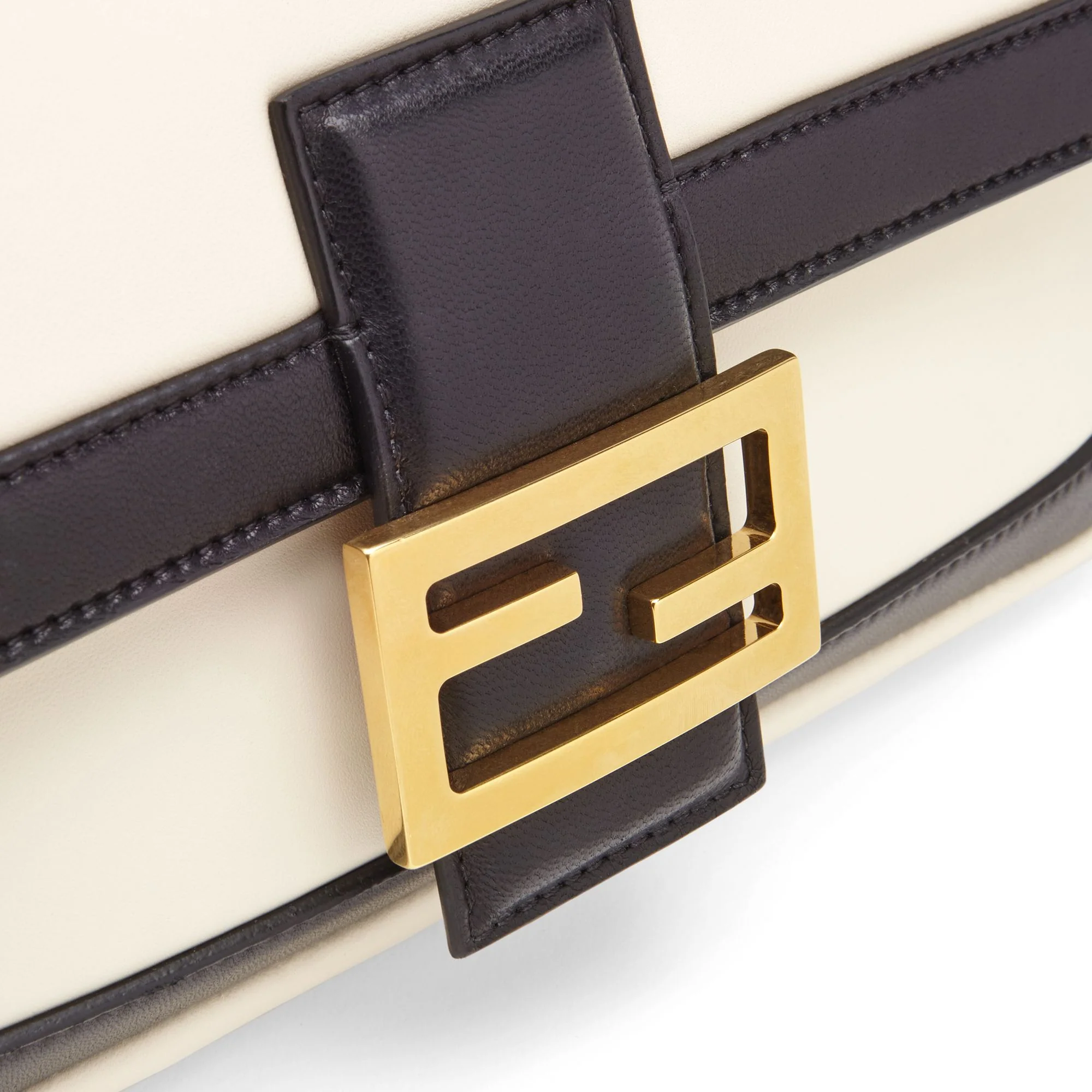 Women's Baguette Chain - Egg + Black + Vibrato Gold - Image 5