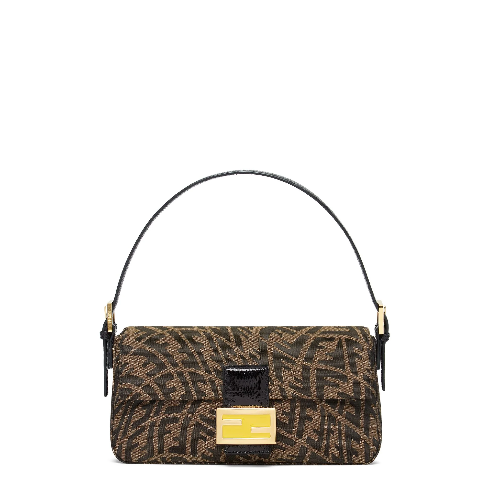 Women's Baguette 1997 - Tobacco + Dark Brown + Black + Soft Gold