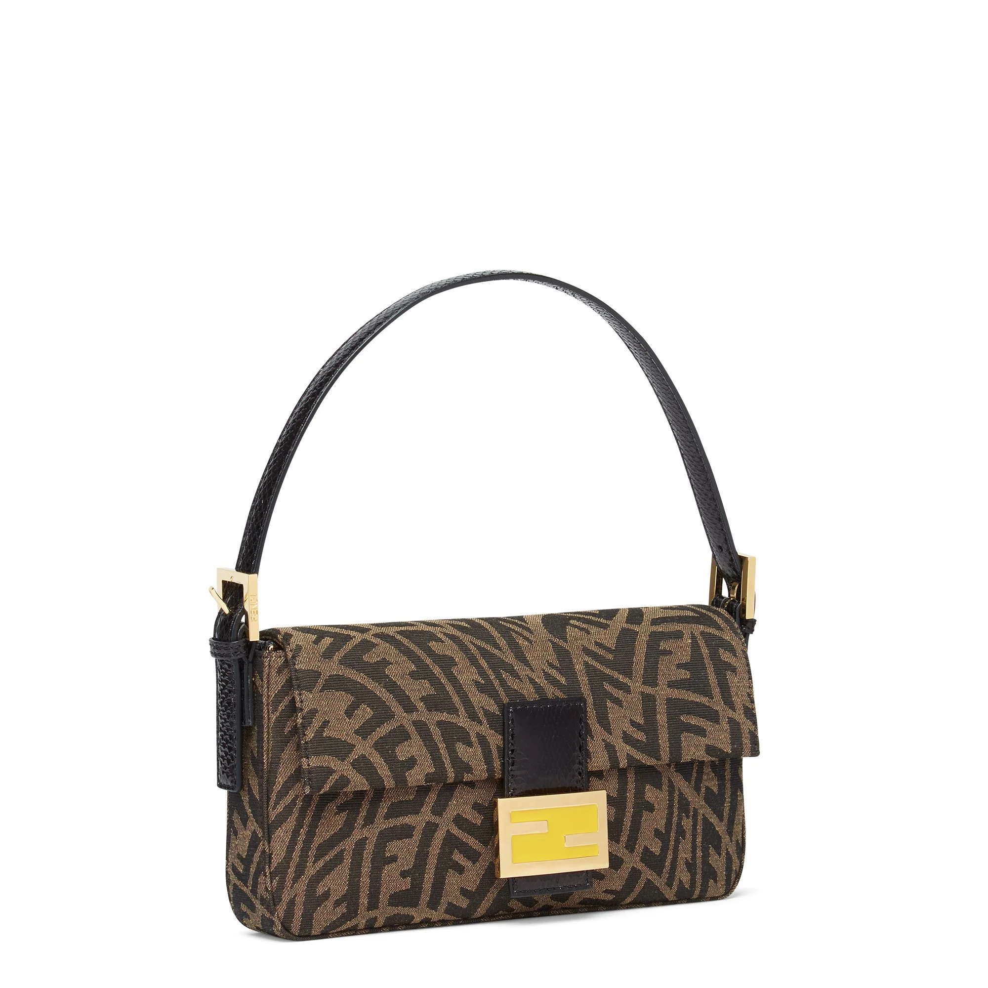Women's Baguette 1997 - Tobacco + Dark Brown + Black + Soft Gold - Image 2