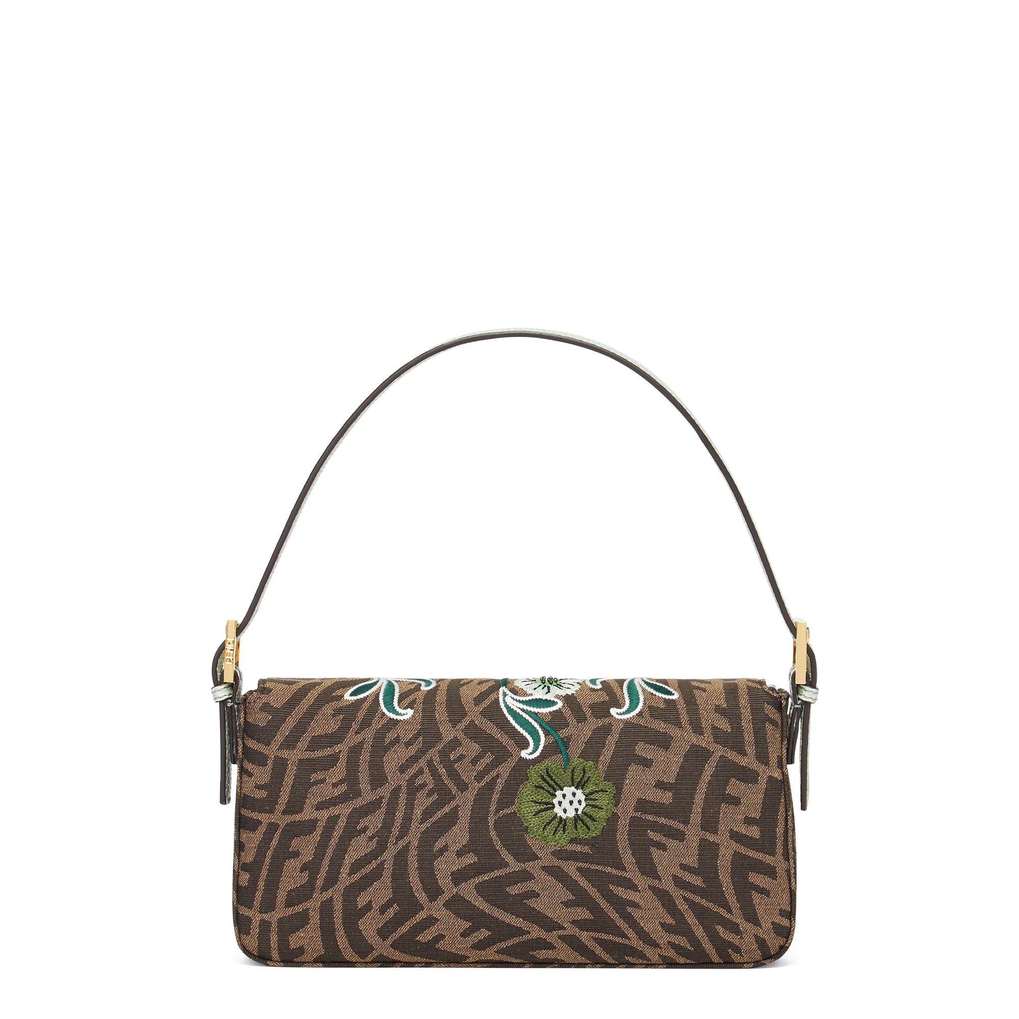 Women's Baguette 1997 - Tobacco + Brown + Mint + Soft Gold - Image 3