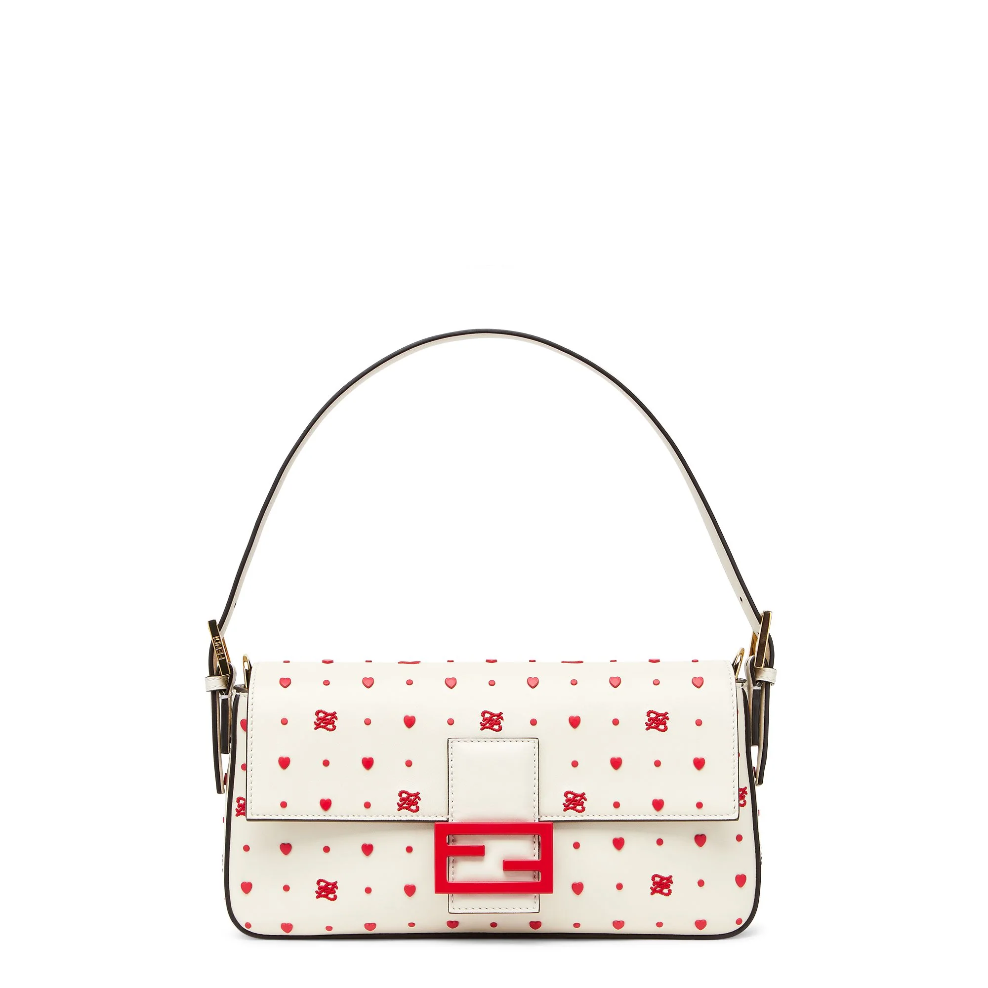Women's Baguette 1997 - Cream + Red + Soft Gold