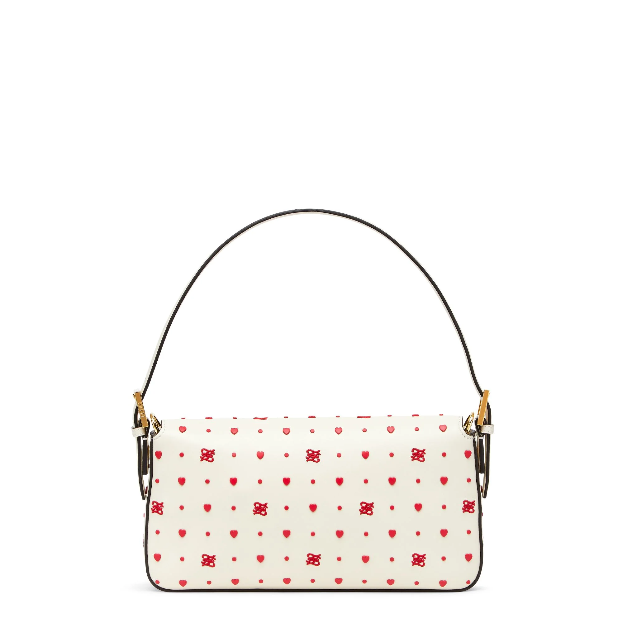 Women's Baguette 1997 - Cream + Red + Soft Gold - Image 3