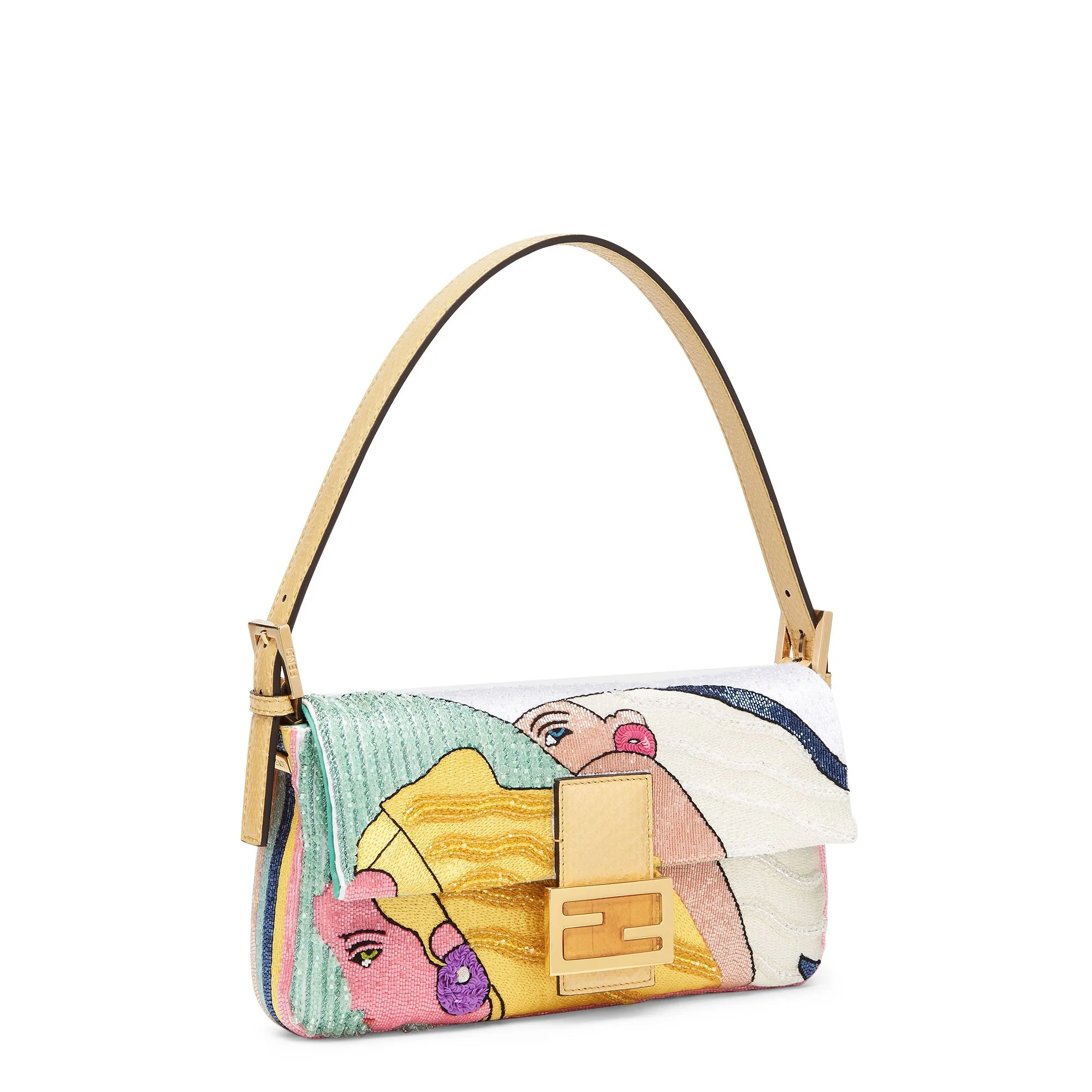 Women's Baguette 1997 - Multicolor + Yellow Alchemy + Soft Gold - Image 2