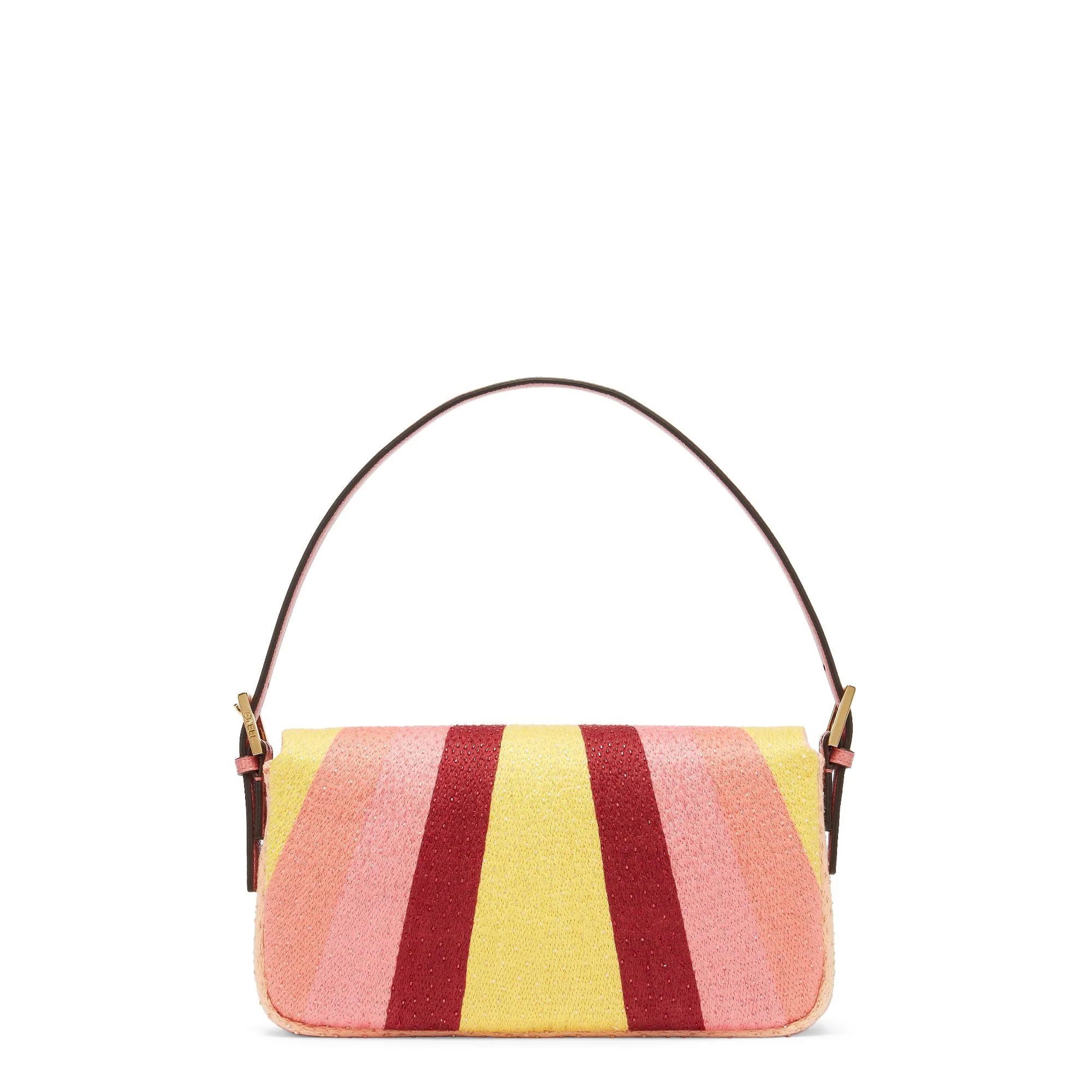 Women's Baguette 1997 - Multicolor + Pink + Soft Gold - Image 3