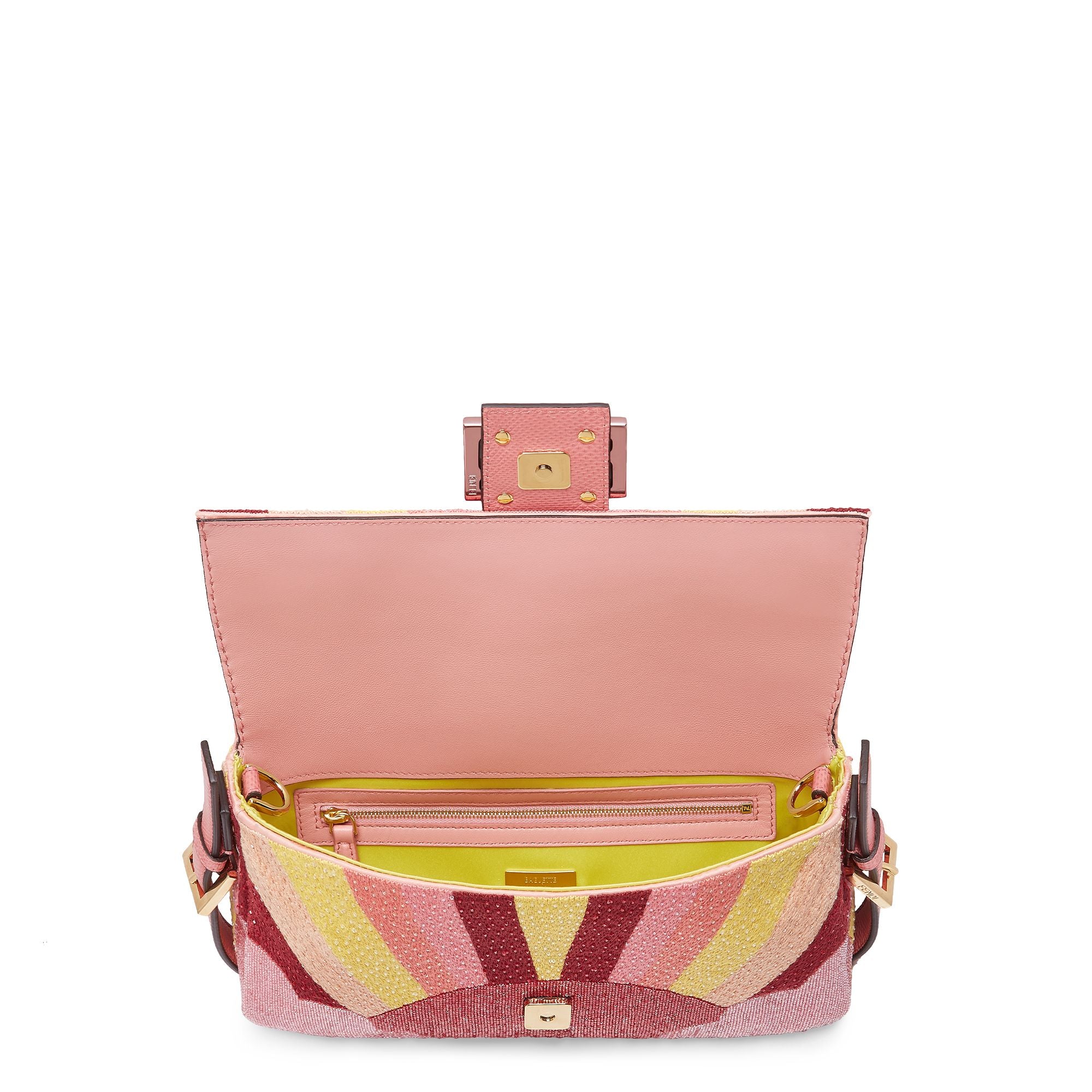 Women's Baguette 1997 - Multicolor + Pink + Soft Gold - Image 4