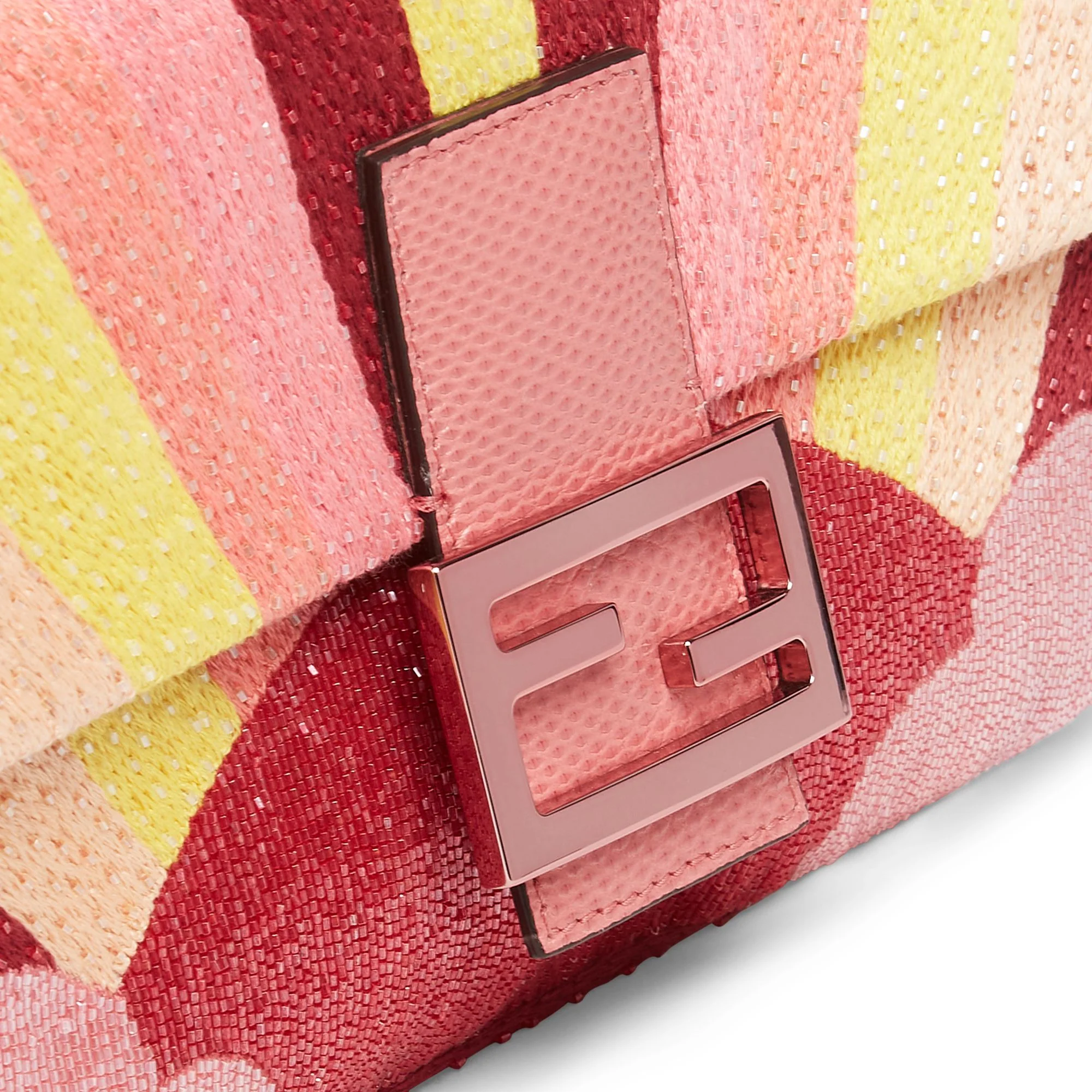 Women's Baguette 1997 - Multicolor + Pink + Soft Gold - Image 5