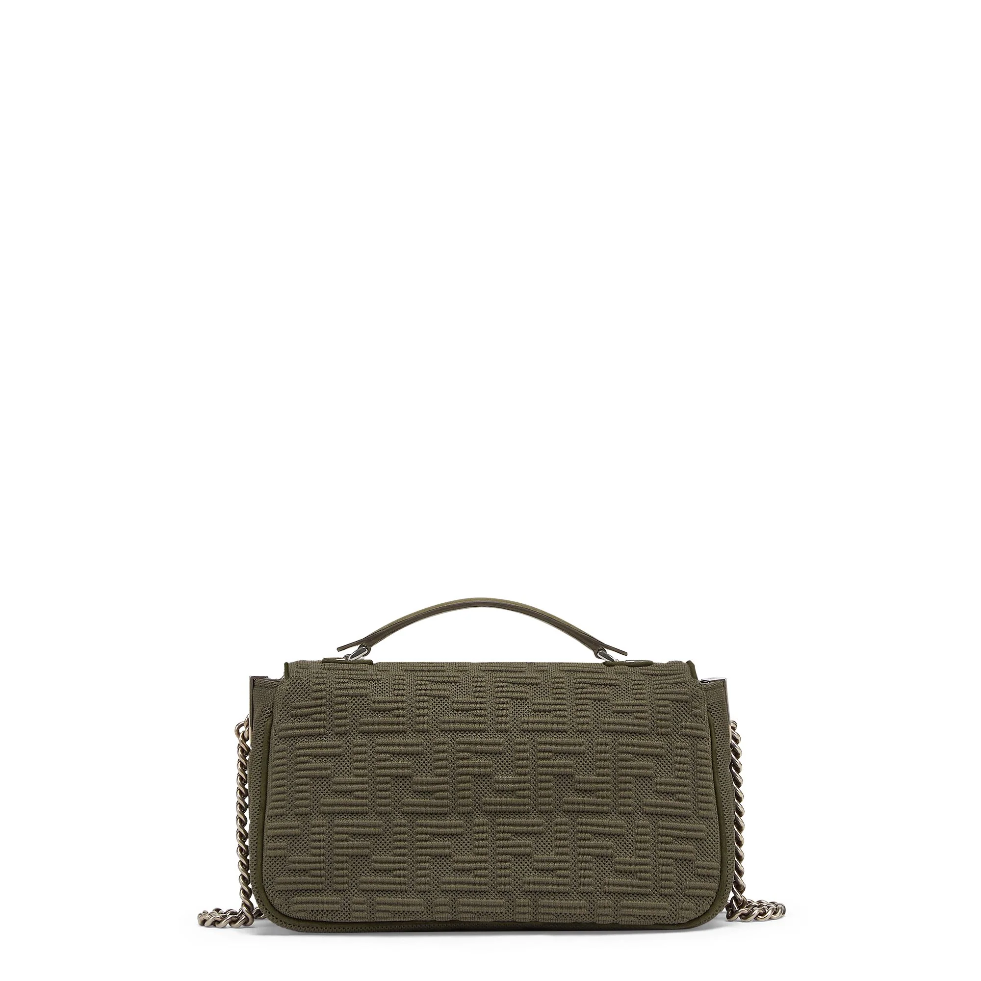 Women's Baguette Chain Midi - Oliva + Burattato Palladium - Image 3