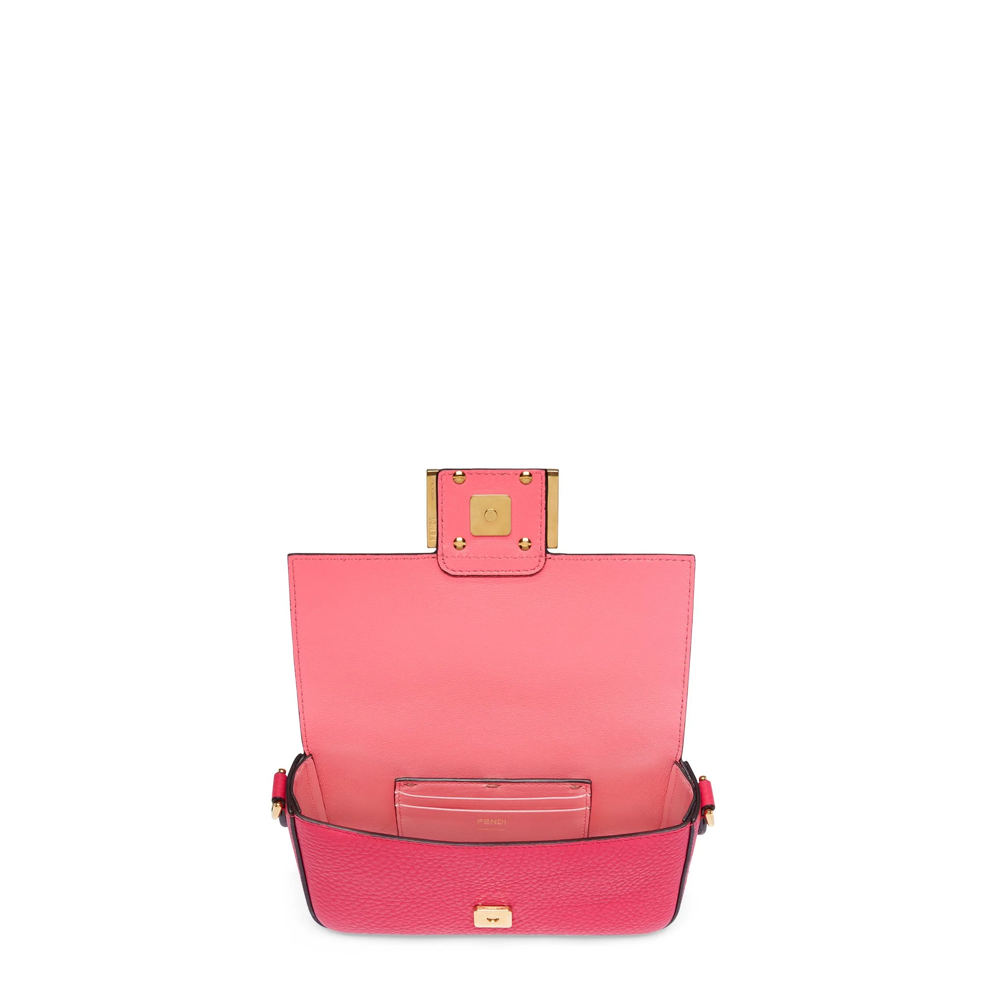 Women's Mini Baguette - Fuchsia + Vibrato Gold - Image 4