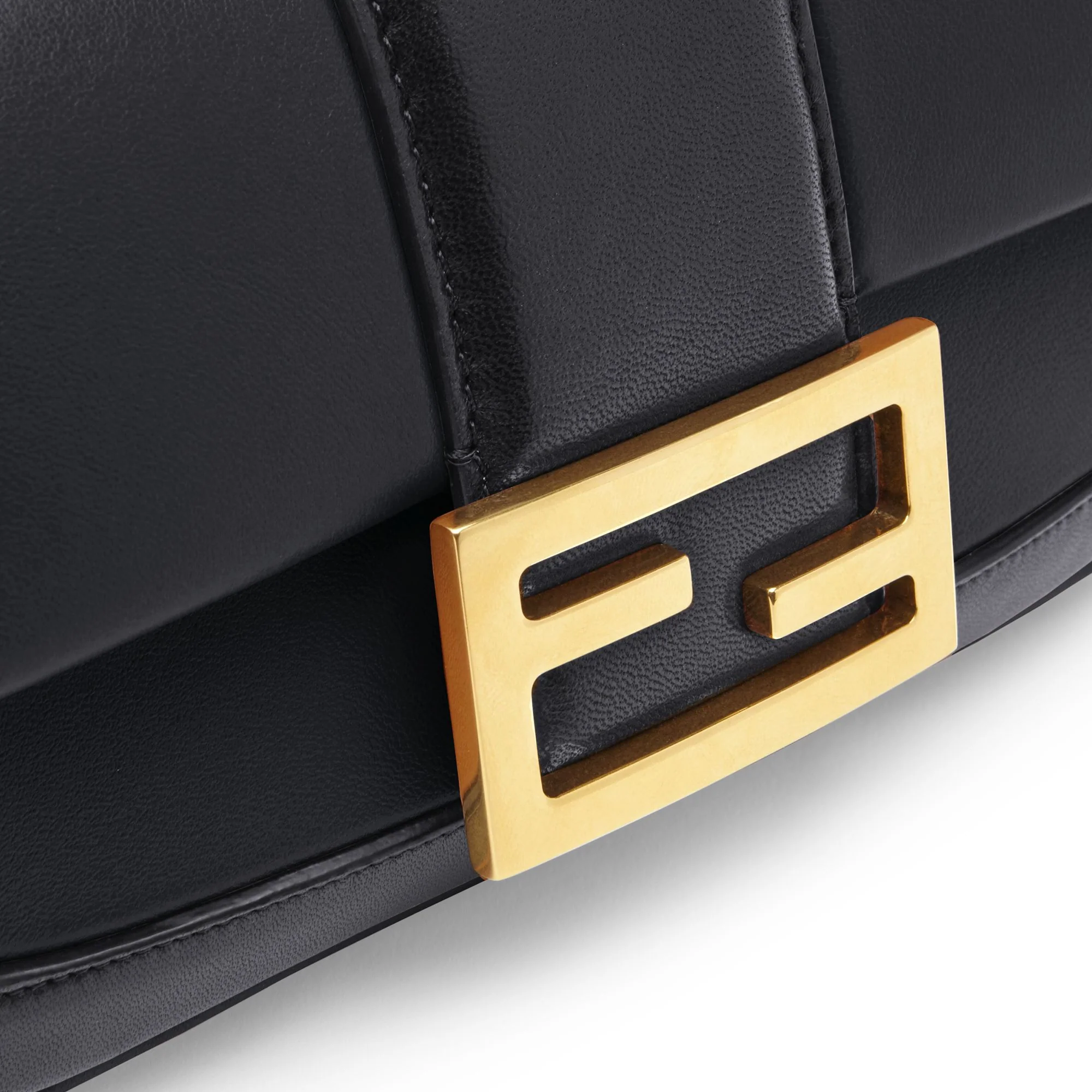 Women's Mini Baguette Chain - Black + Vibrato Gold - Image 5