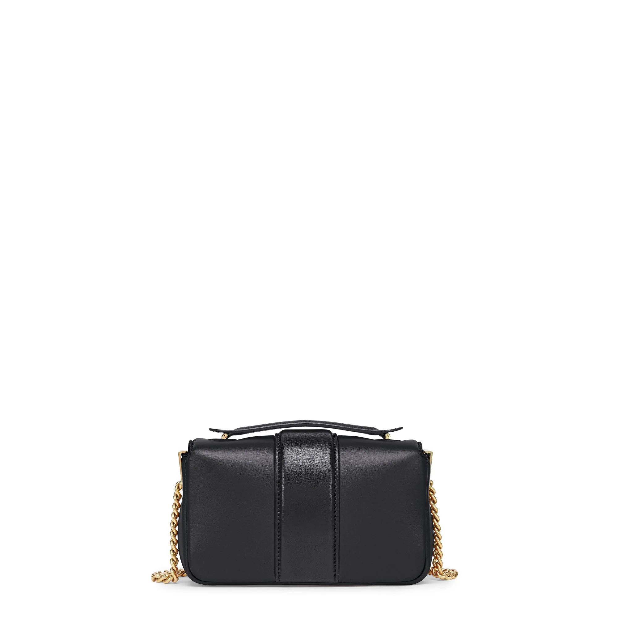 Women's Mini Baguette Chain - Black + Vibrato Gold - Image 3