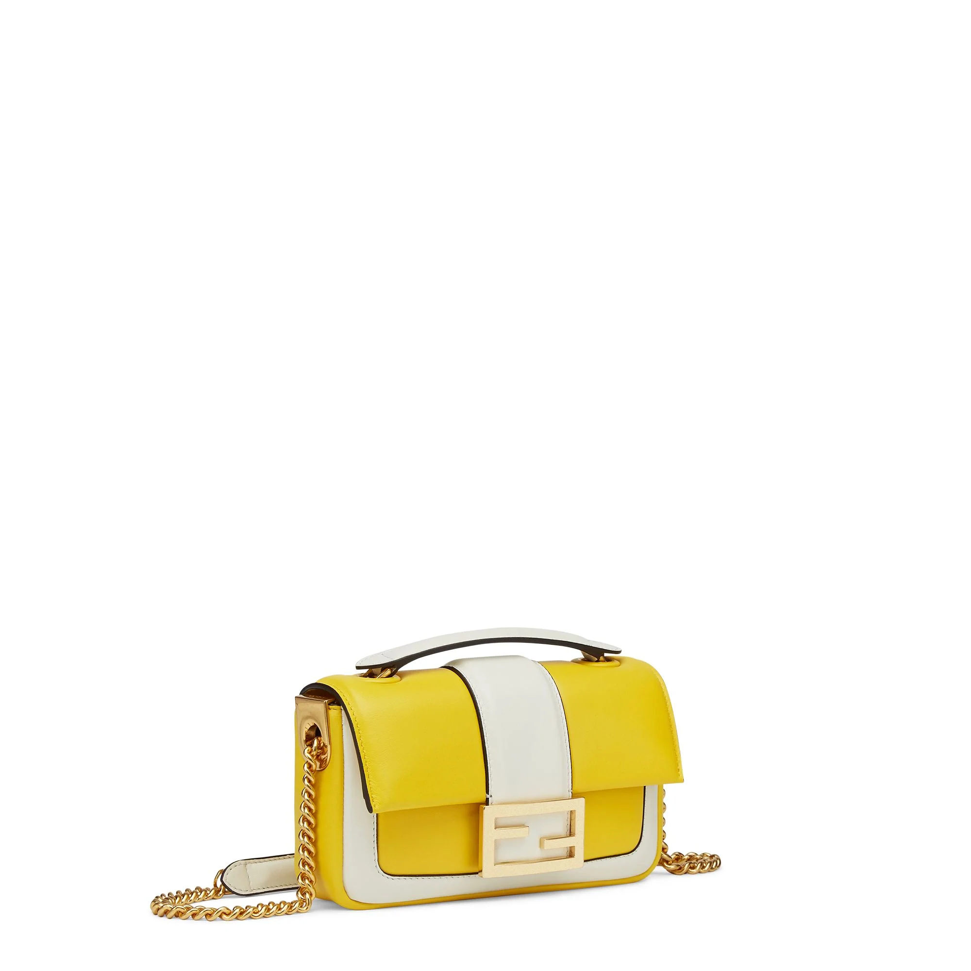 Women's Mini Baguette Chain - Lemon + Ice White + Vibrato Gold - Image 2