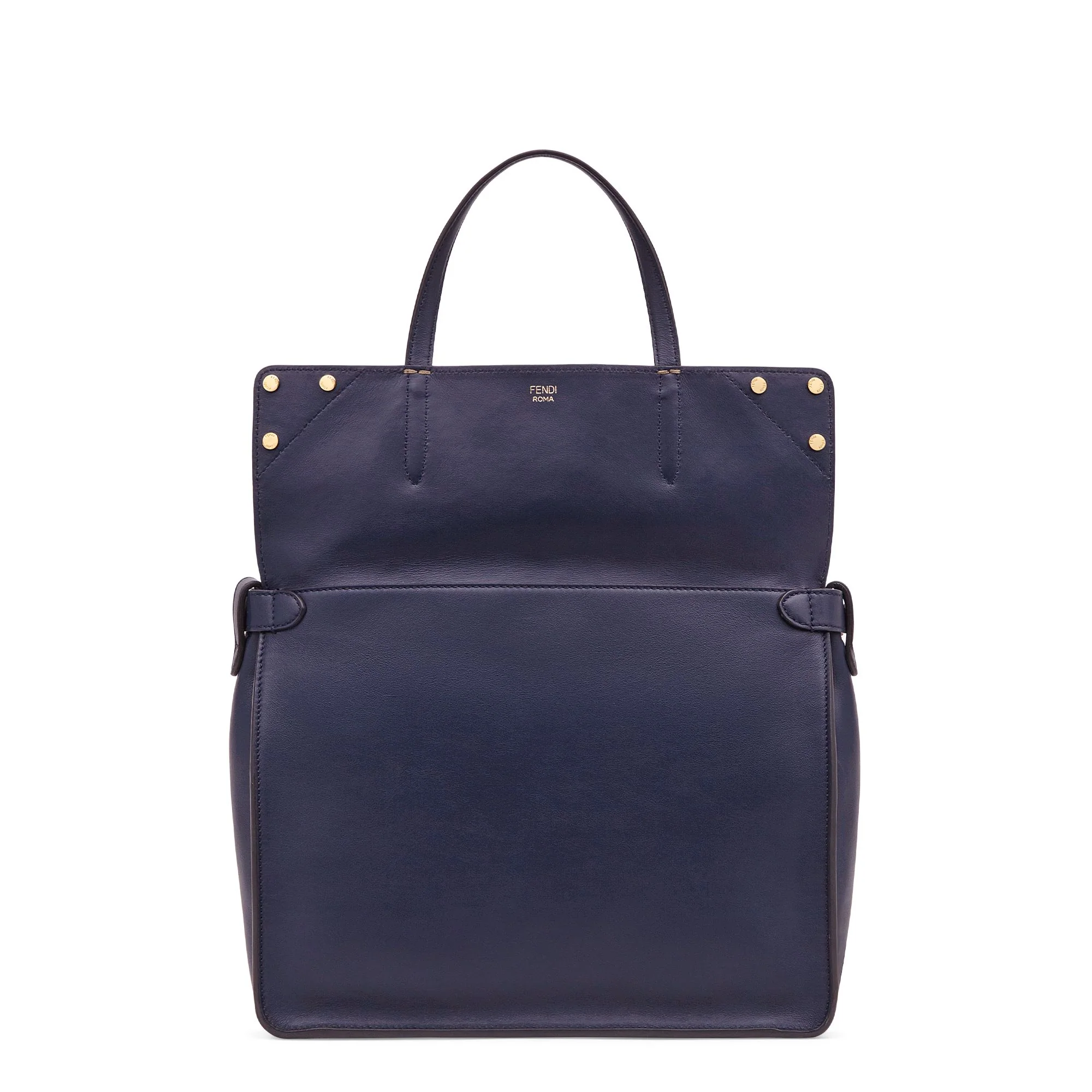 Women's Fendi Flip Large - Midnight + Brown + Maya + Soft Gold - Image 2