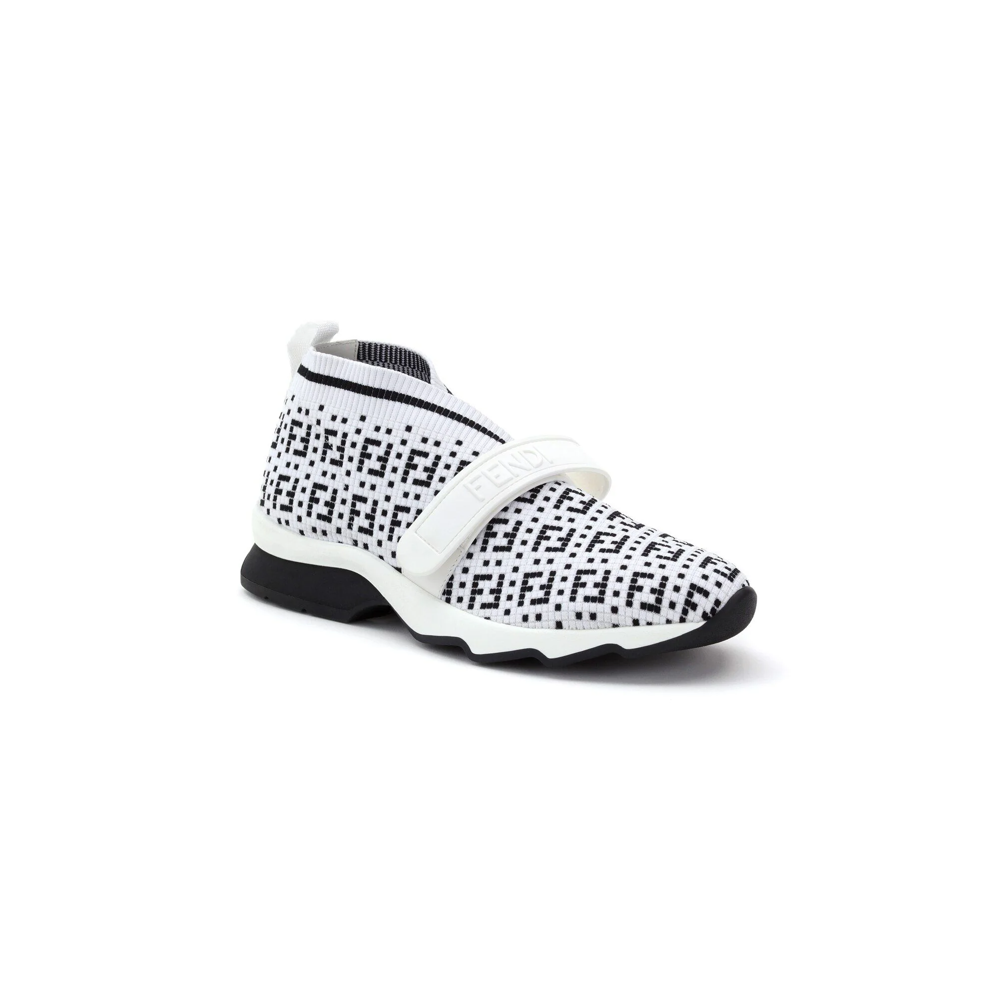 Women's Rockoko Sneaker - White Black Black