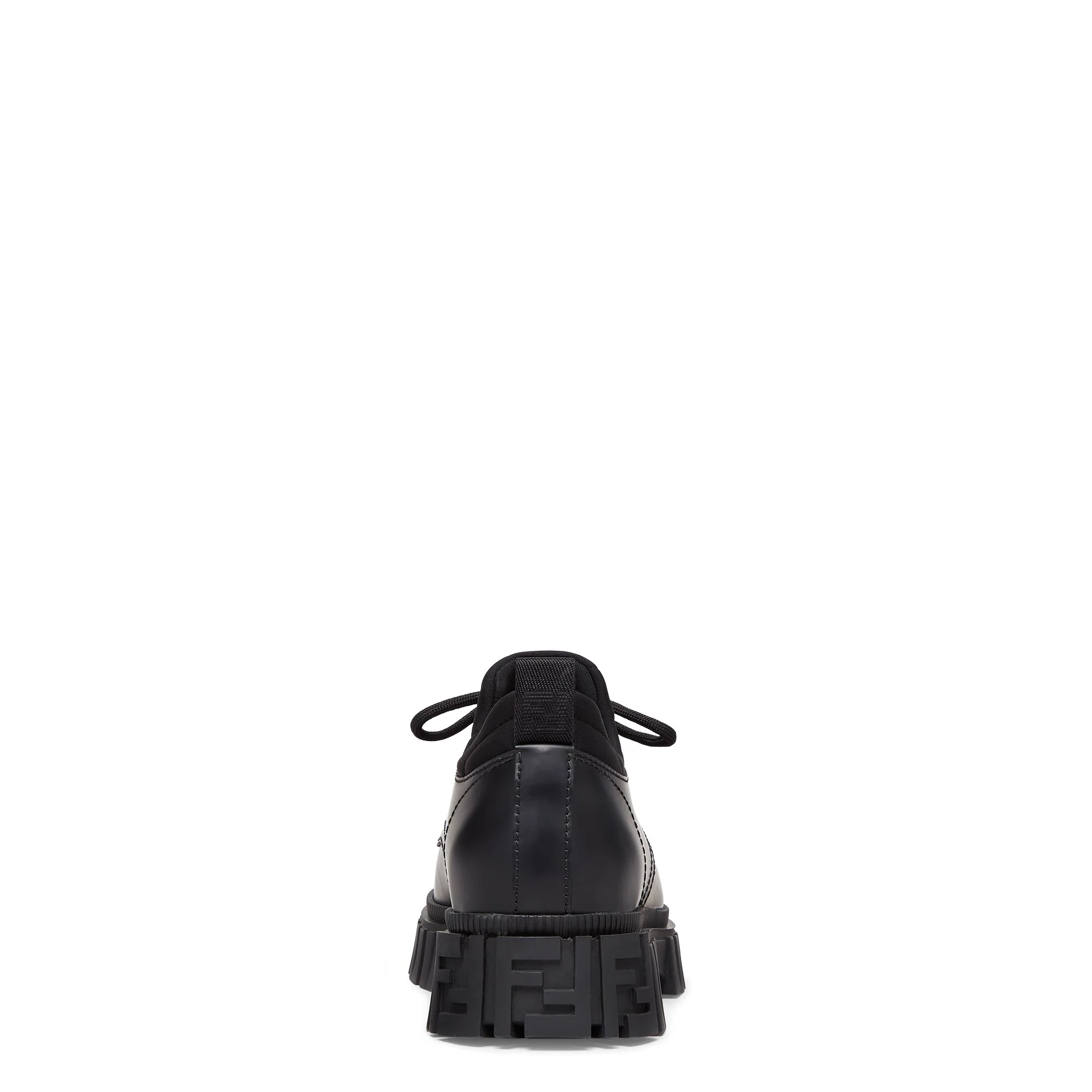 Women's Fendi Force Lace Up - Black + Black - Image 3