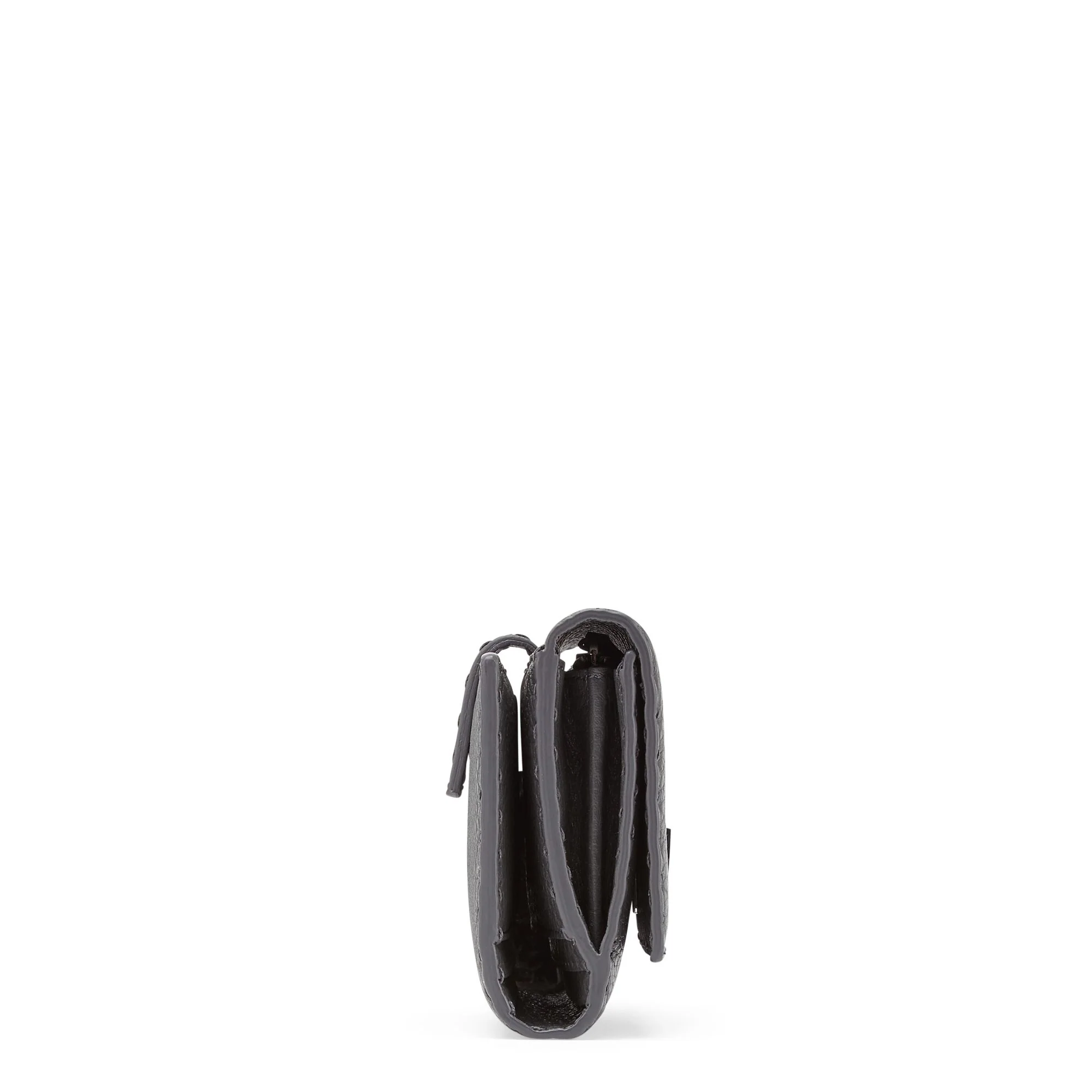 Women's Selleria Peekaboo Wallet - Asphalt + Palladium - Image 3