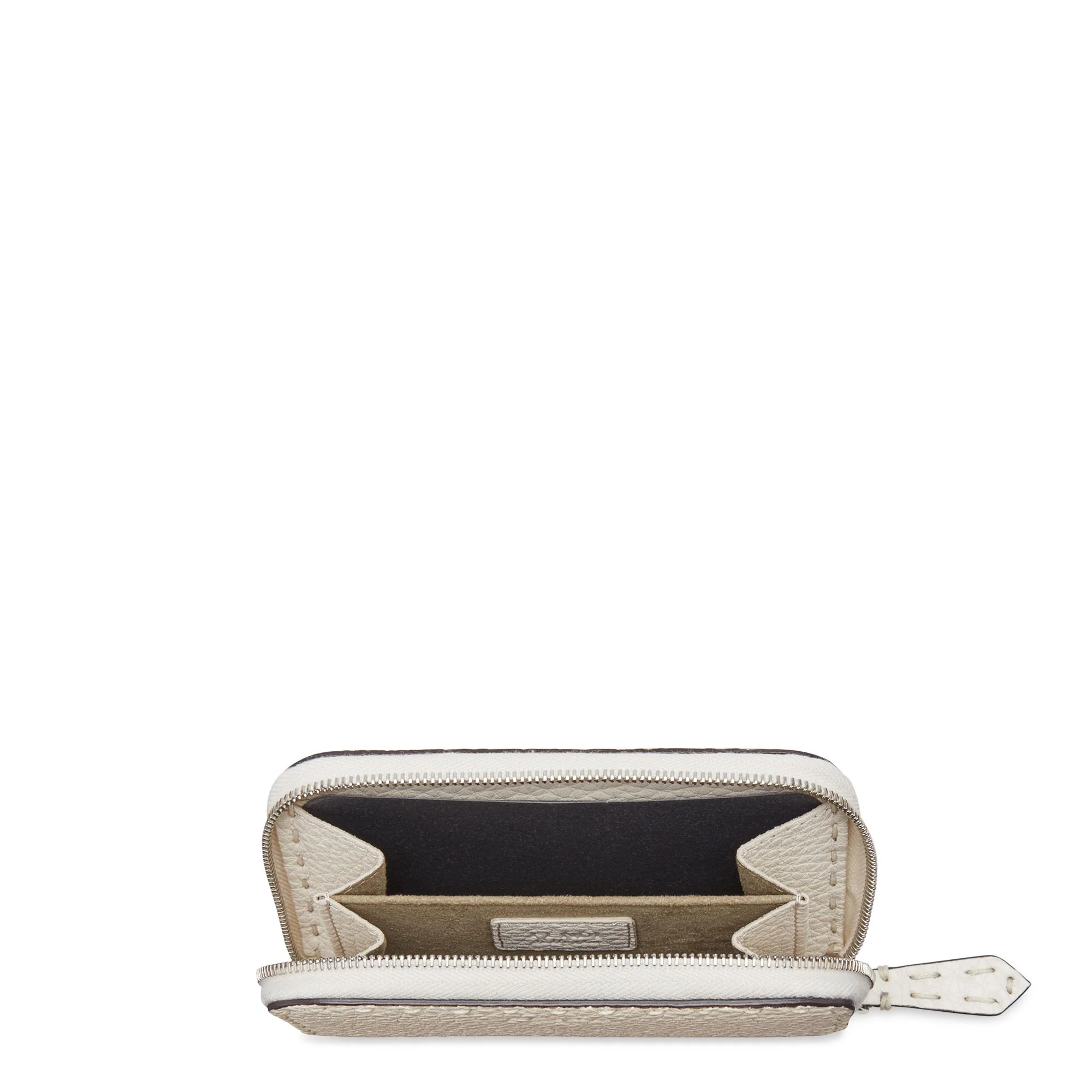 Women's Selleria Mini Zip Around Wallet - Camelia + Palladium - Image 4