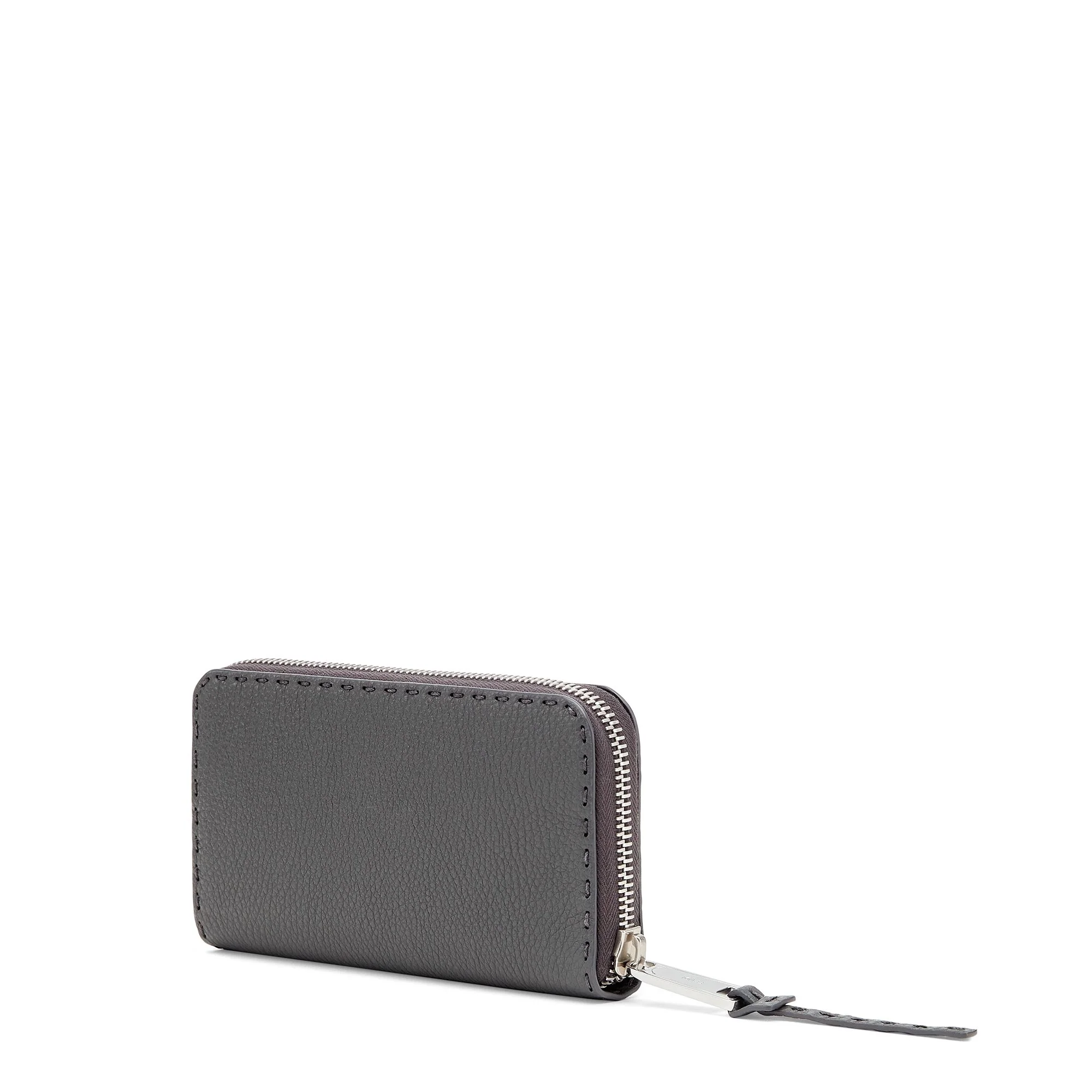 Women's Selleria Zip Around Wallet - Asphalt + Palladium - Image 2