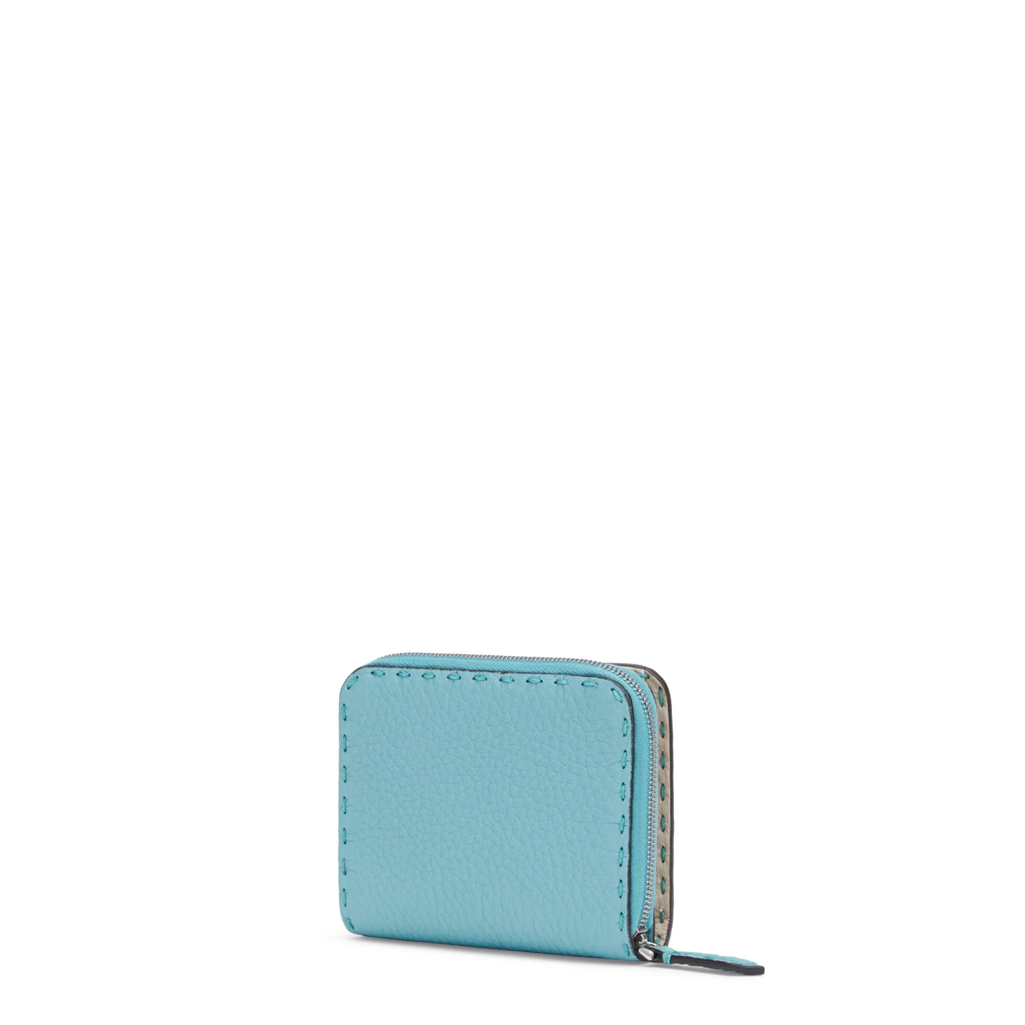 Women's Selleria Medium Wallet - Laguna + Milk + Palladium - Image 2