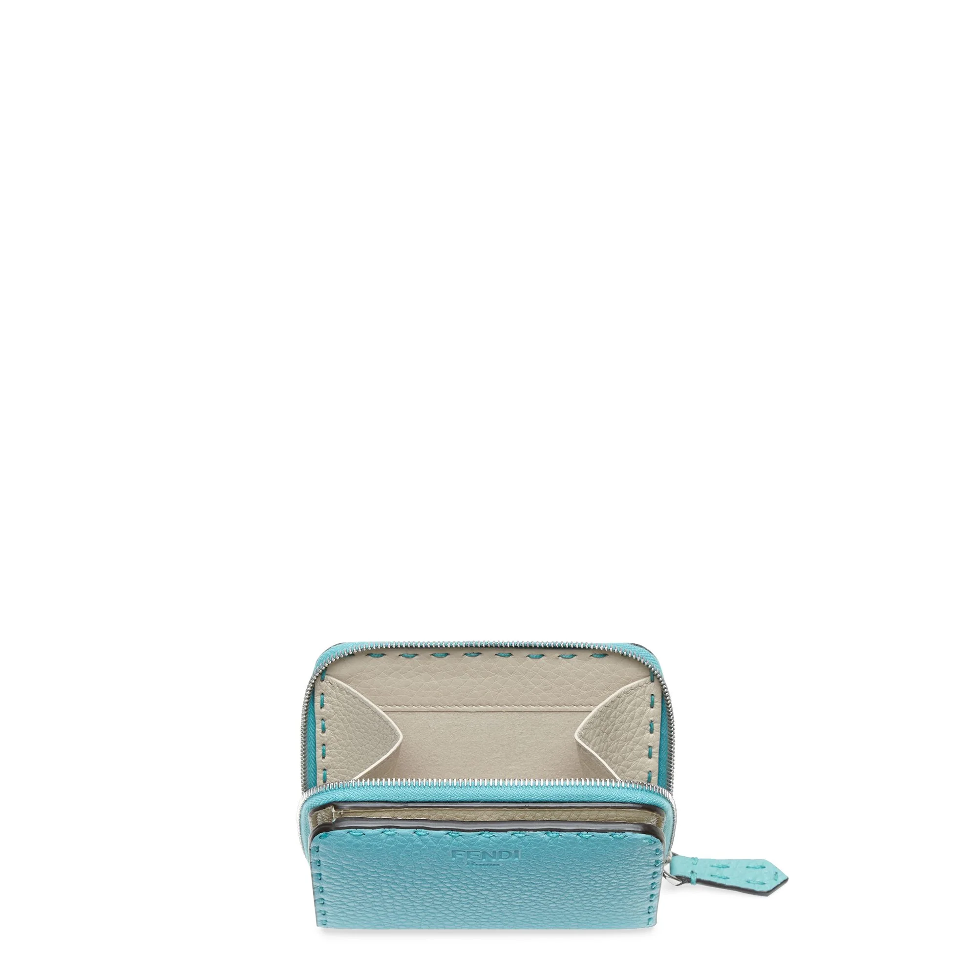 Women's Selleria Medium Wallet - Laguna + Milk + Palladium - Image 3