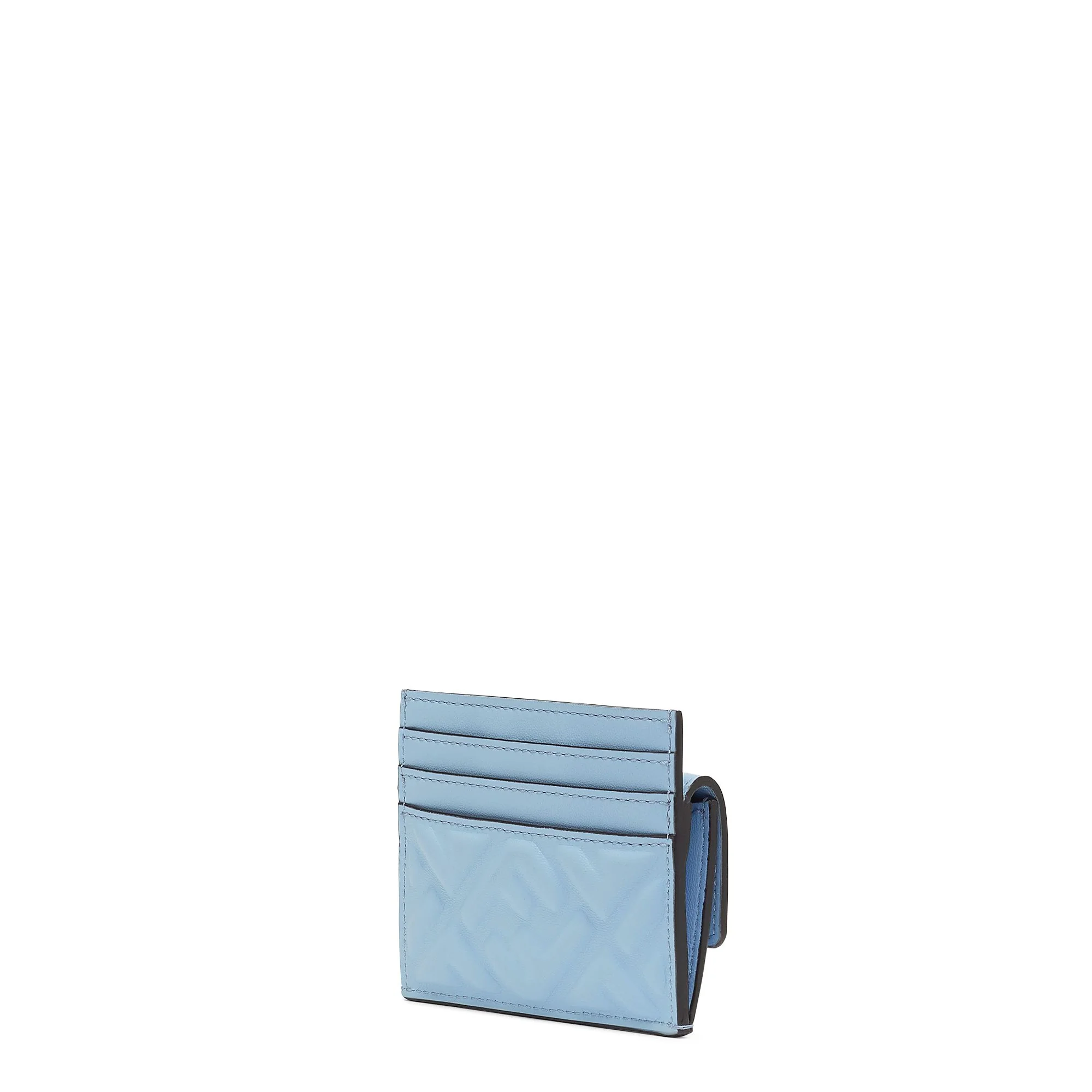 Women's Baguette CC Case Flat - Baby Light Blue + Soft Gold - Image 2