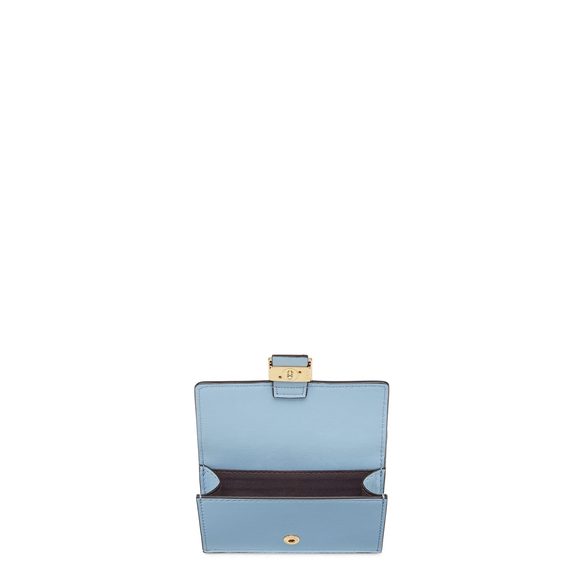Women's Baguette CC Case Flat - Baby Light Blue + Soft Gold - Image 3