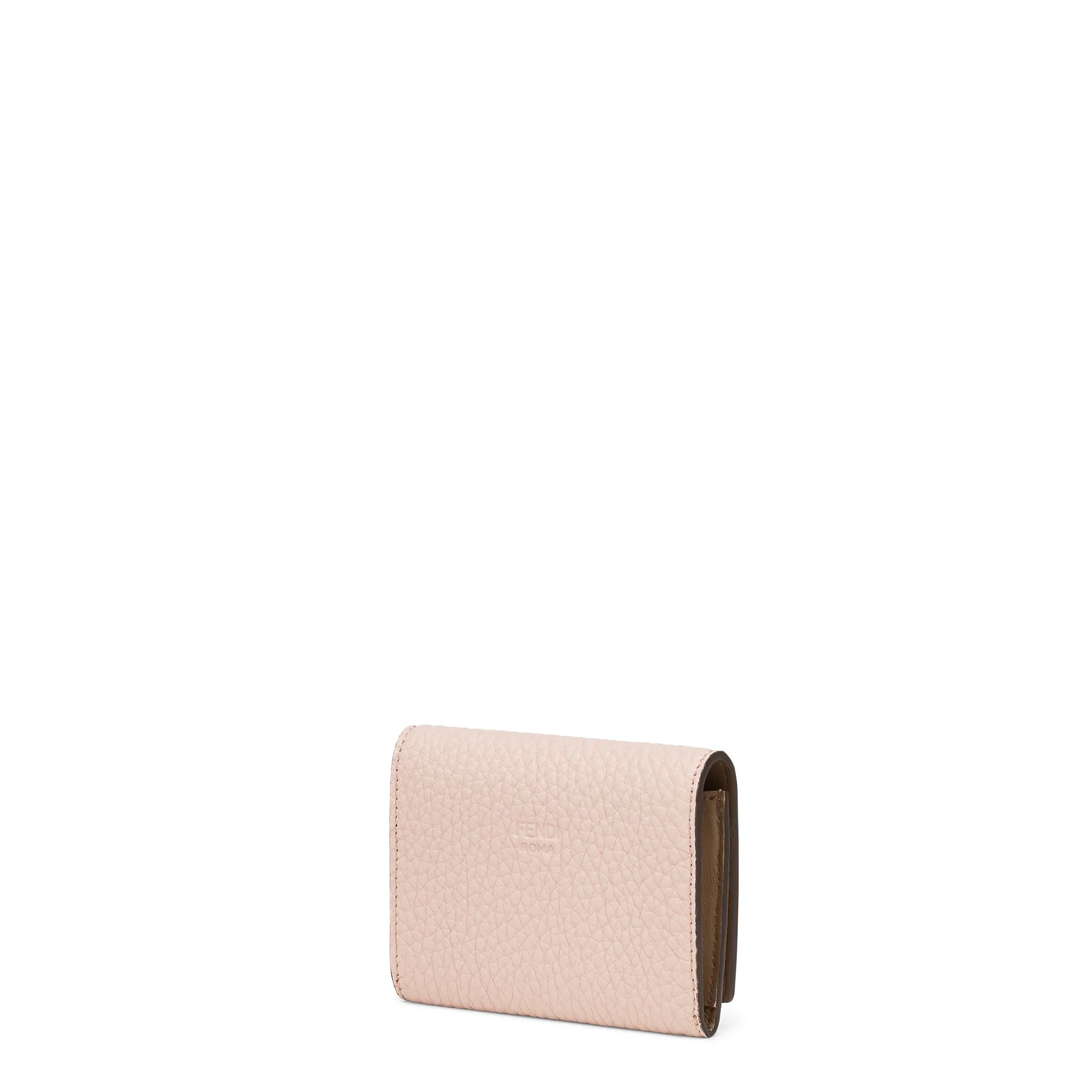 Women's Peekaboo Business Card Case - Powder + Mud + Soft Gold - Image 2